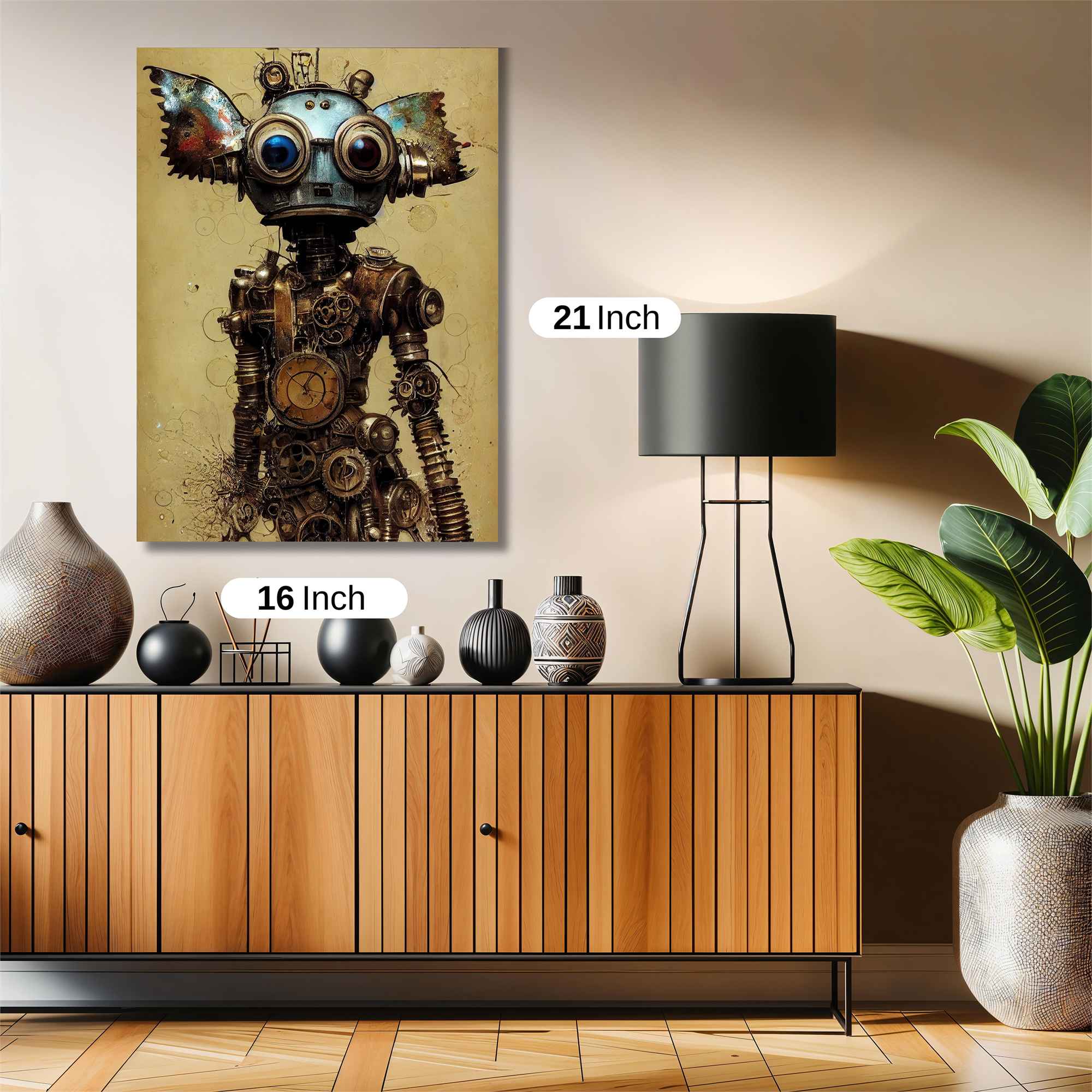 Robot Whimsy Safe Wall Magnetic / M