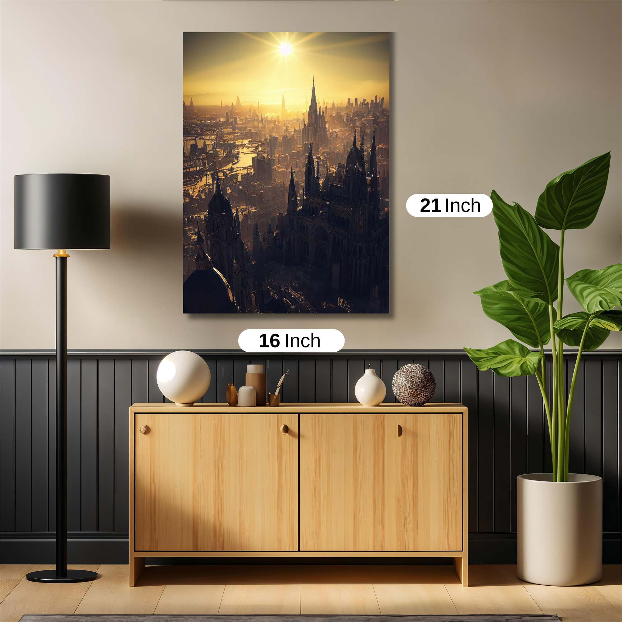 Gotham Dawn Safe Wall Magnetic / M