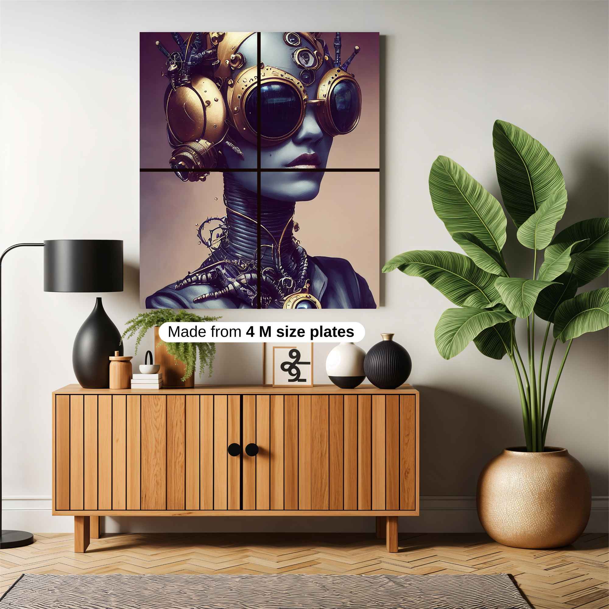 Cyber Enigma Safe Wall Magnetic / M