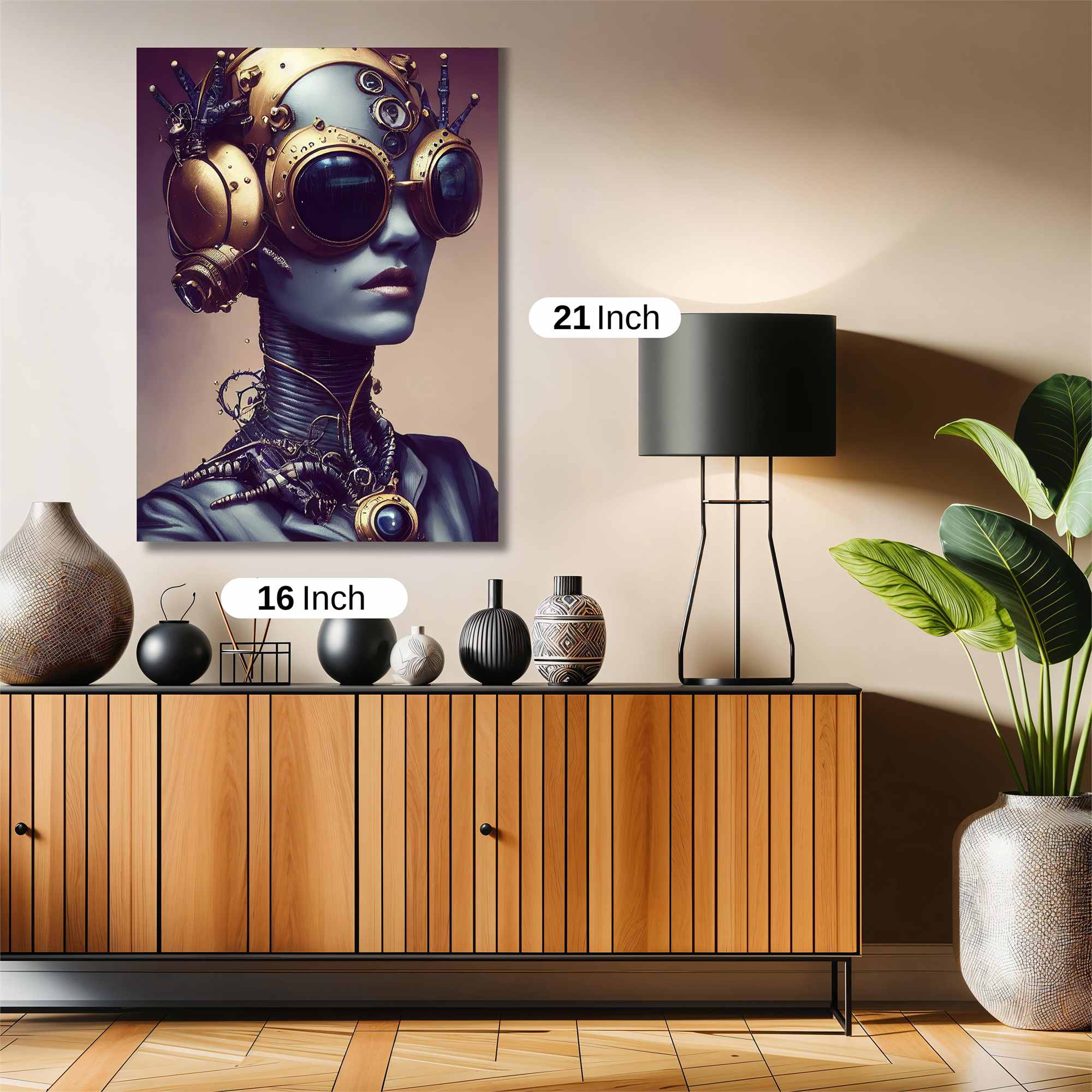 Cyber Enigma Safe Wall Magnetic / M