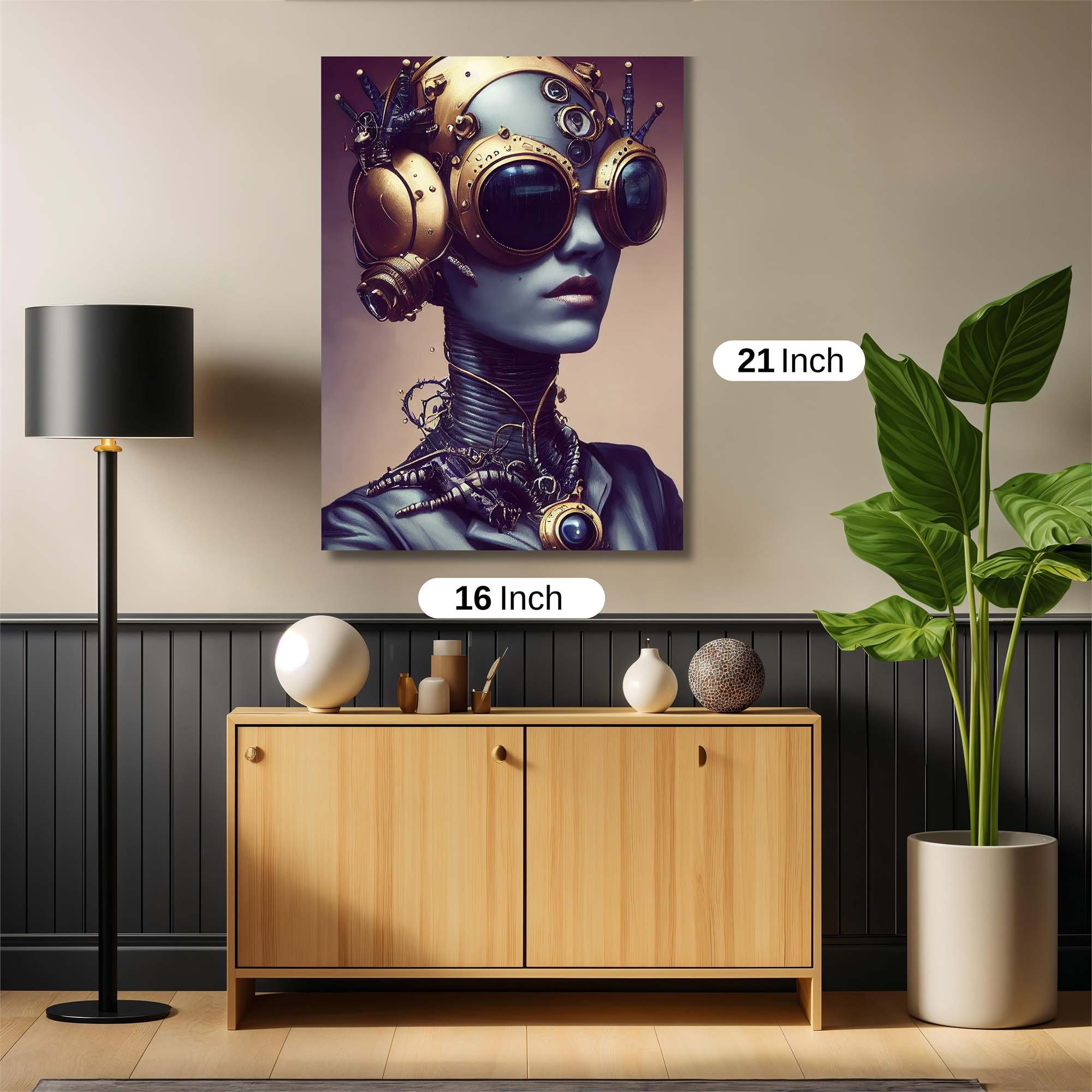 Cyber Enigma Safe Wall Magnetic / M