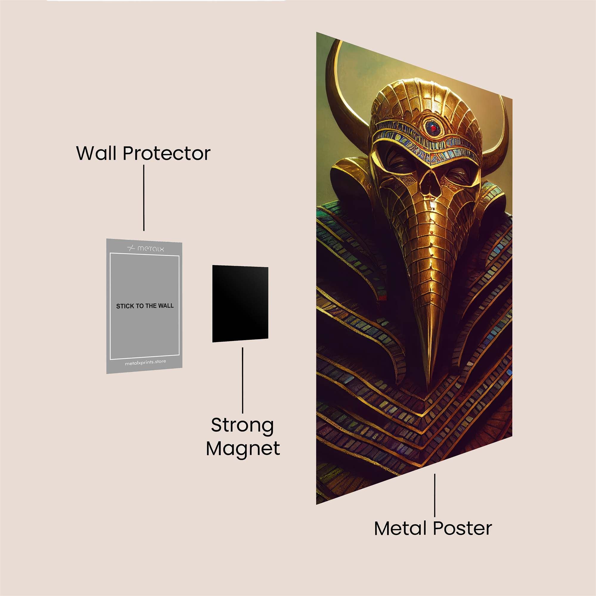 Anubis Enigmatic Safe Wall Magnetic / M