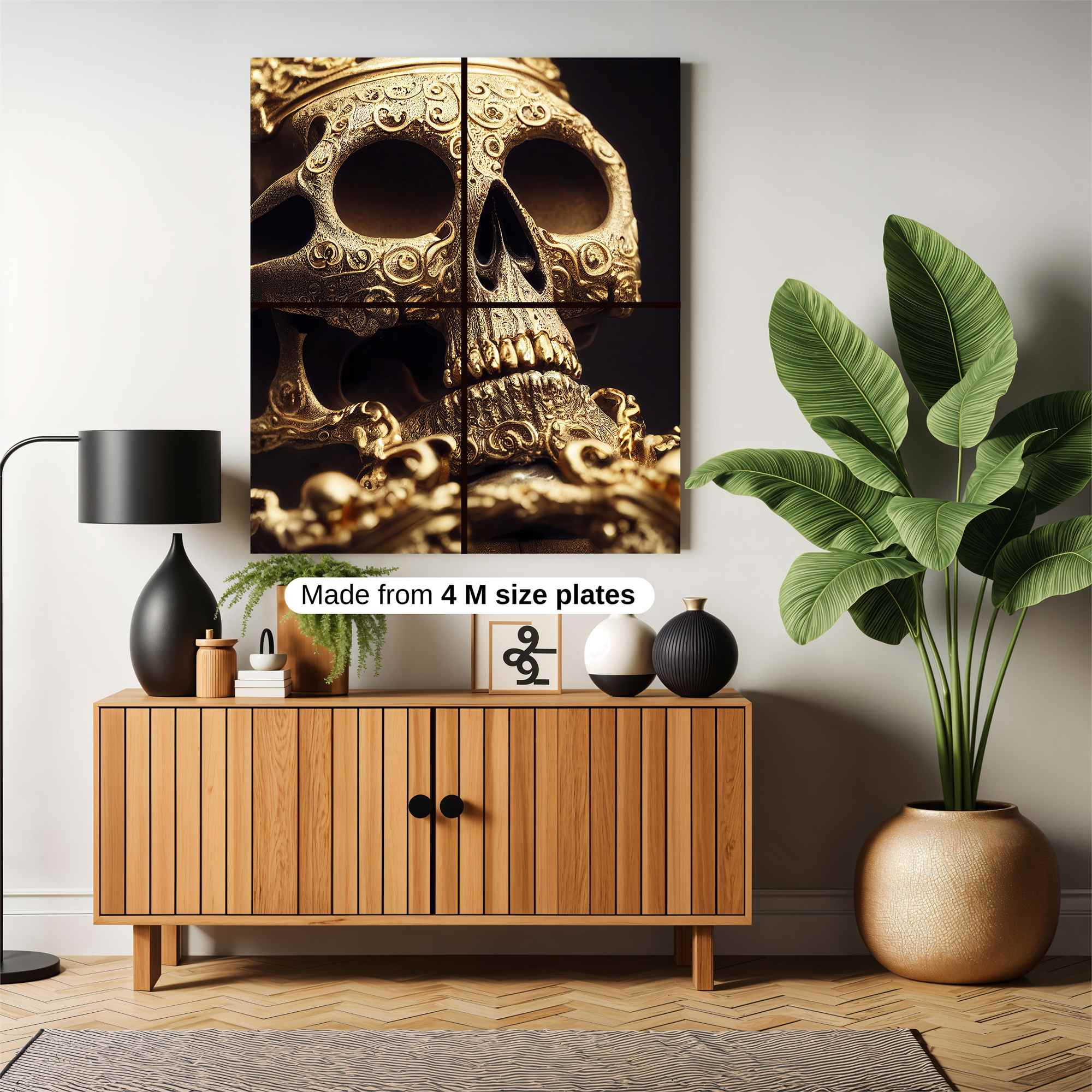 Golden Macabre Safe Wall Magnetic / M