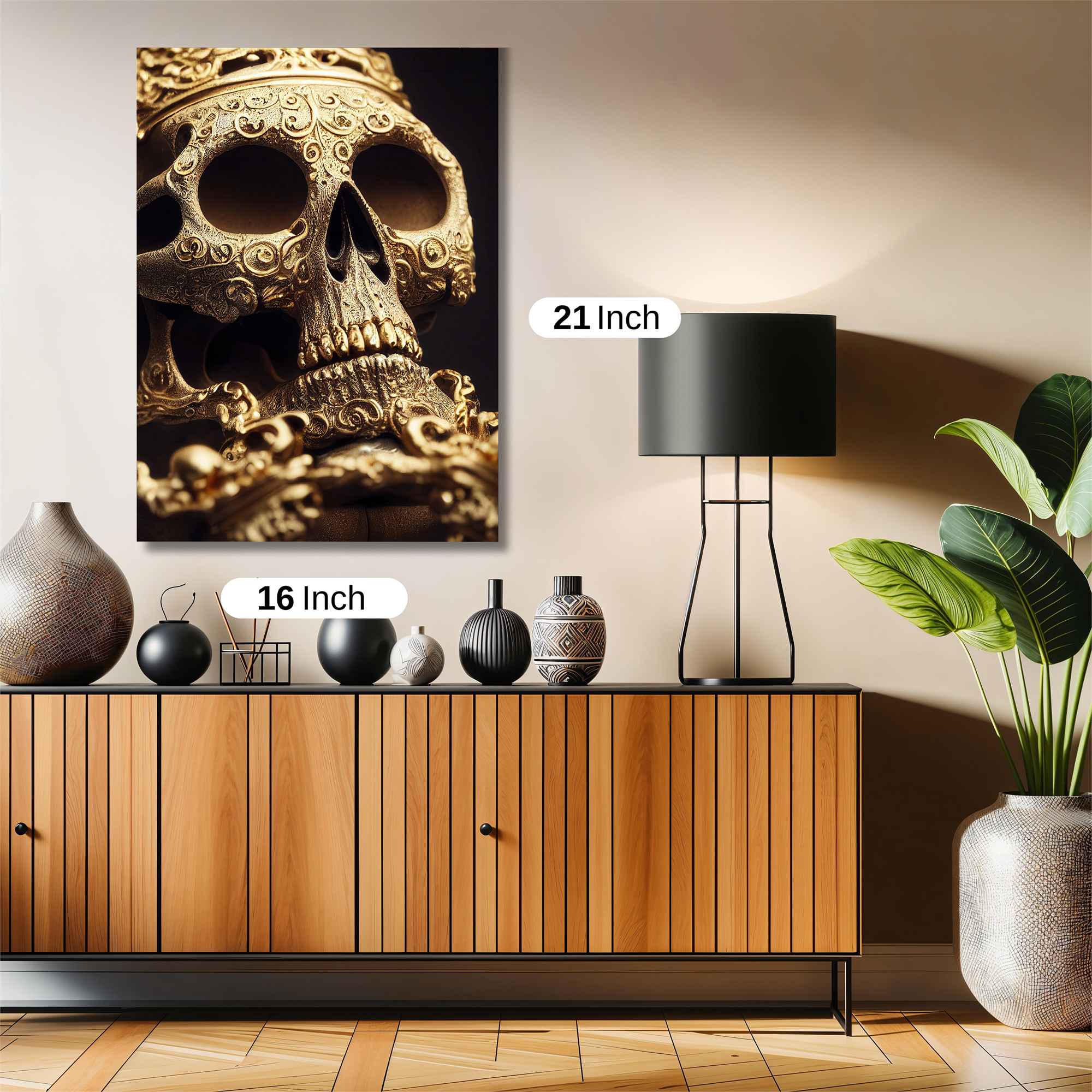 Golden Macabre Safe Wall Magnetic / M