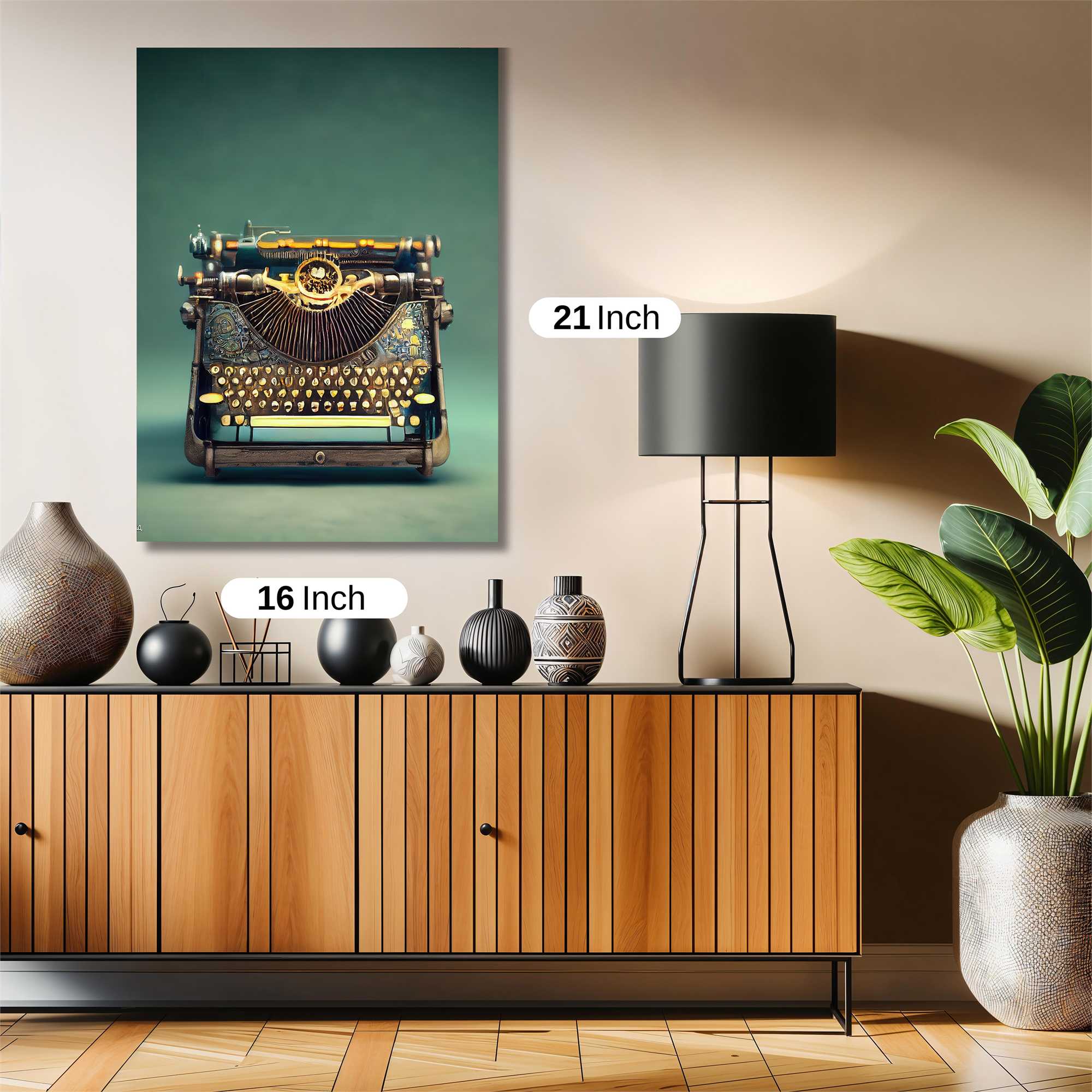 Typewriter Dream Safe Wall Magnetic / M