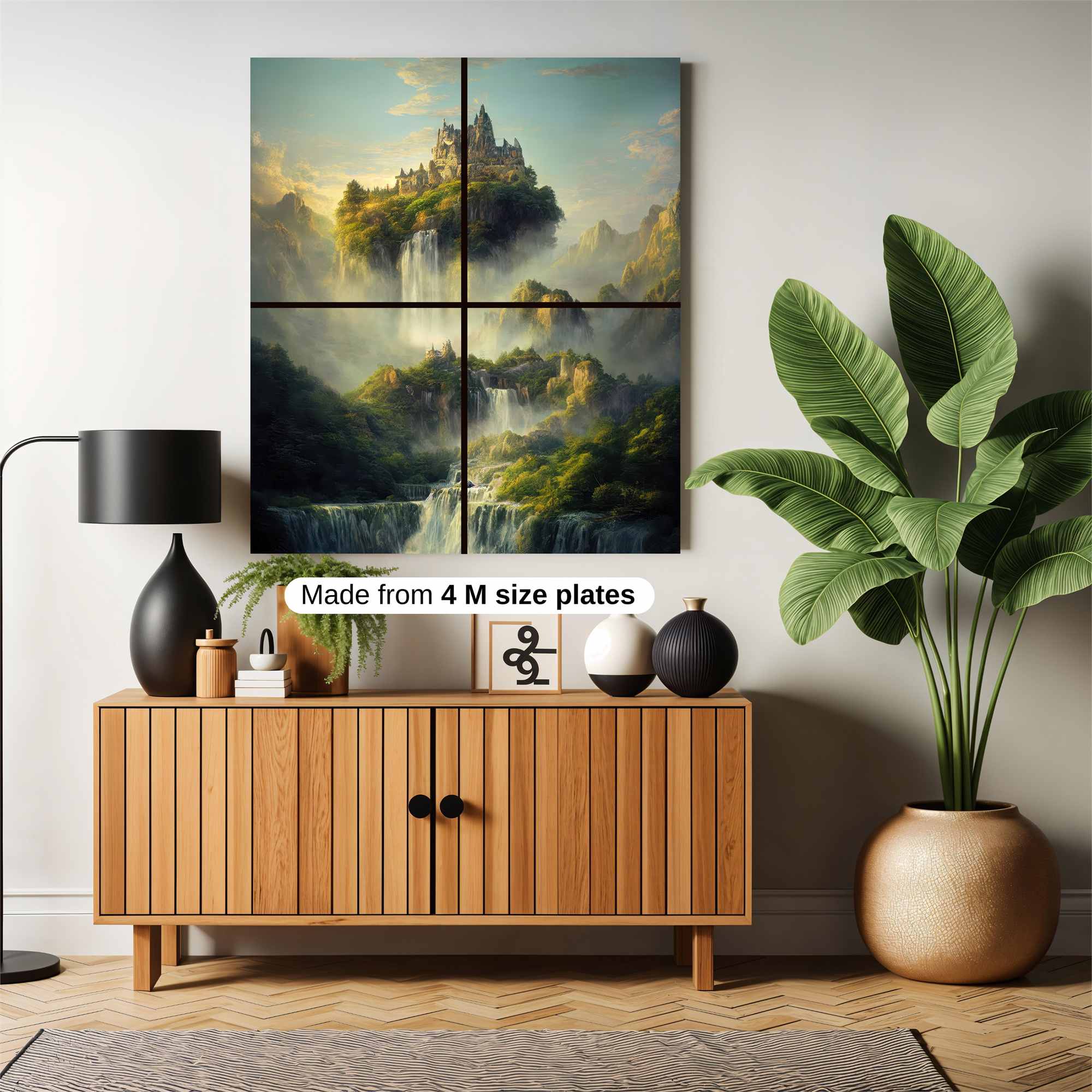 Castle Enchanting Safe Wall Magnetic / M