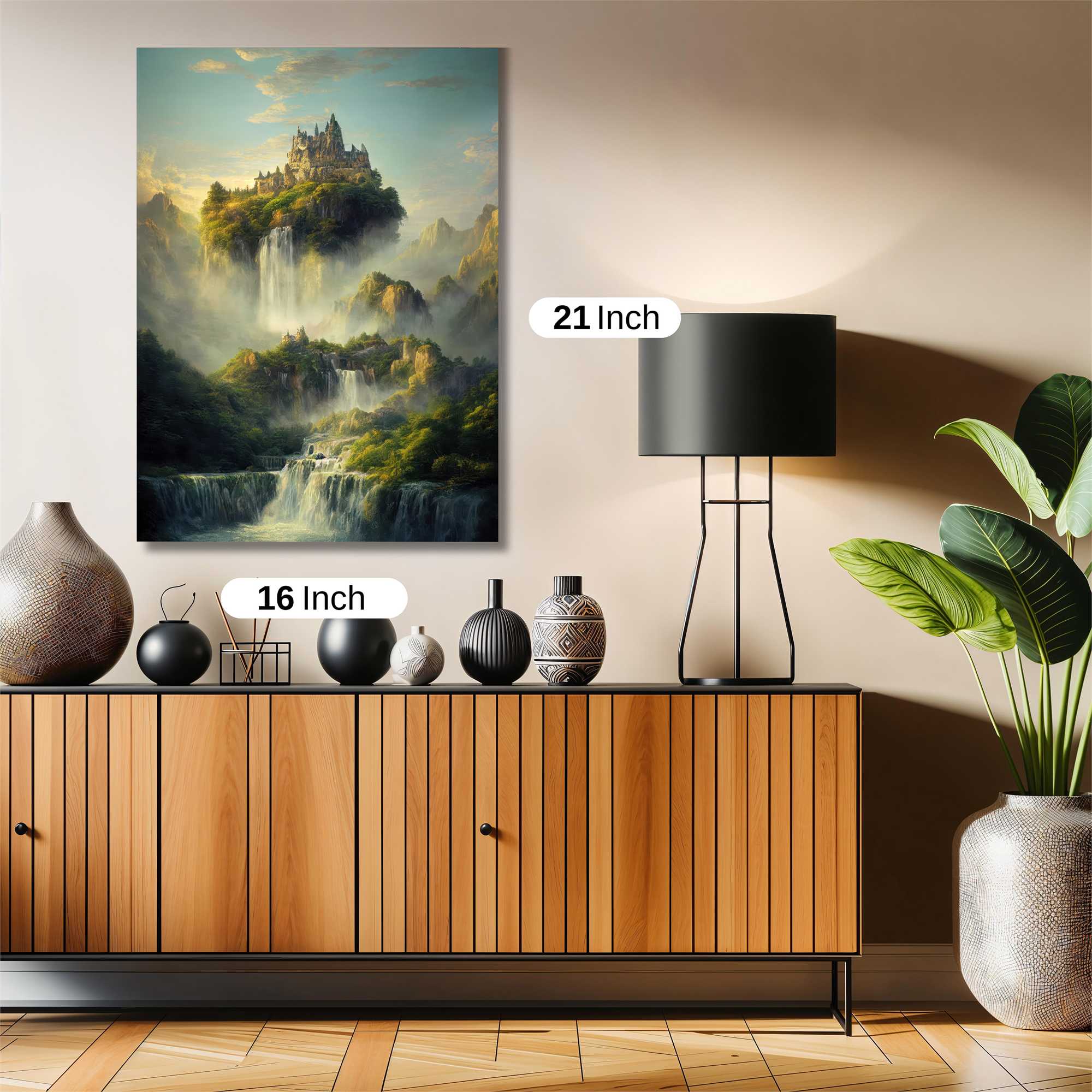 Castle Enchanting Safe Wall Magnetic / M