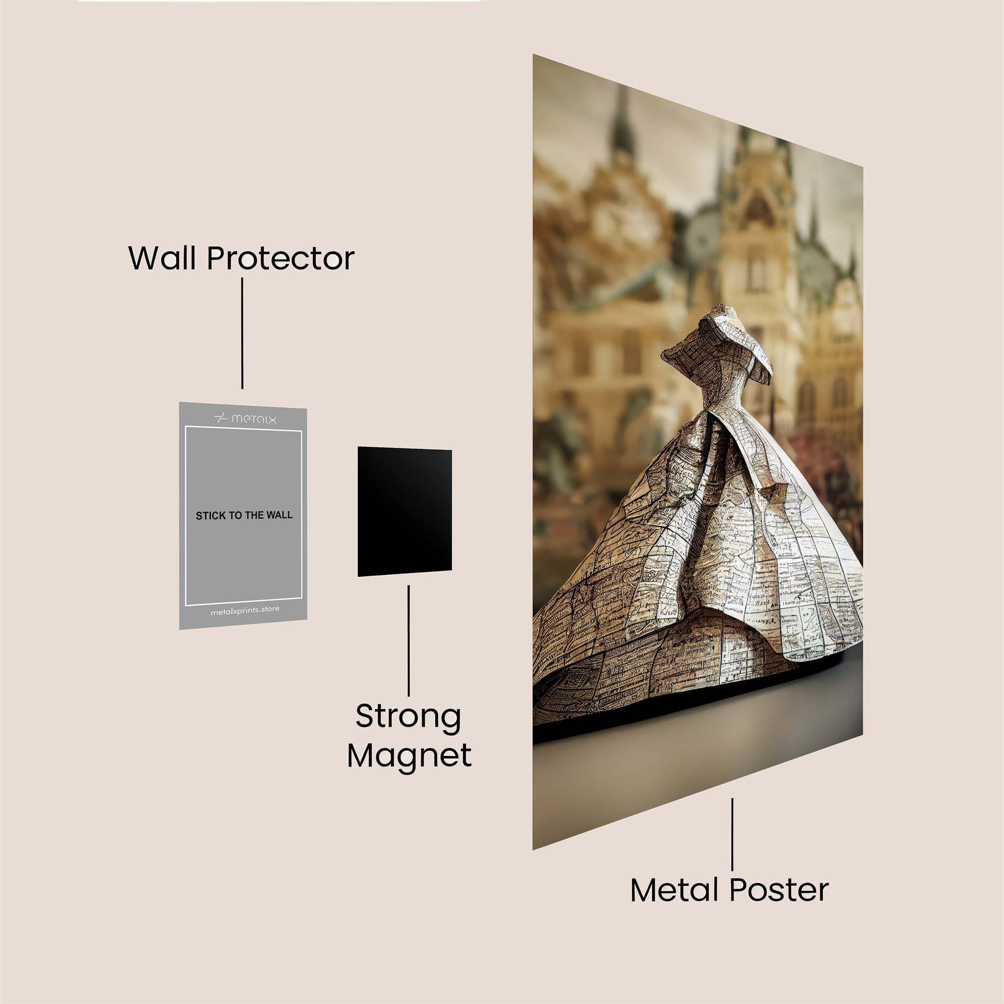 Paper Elegance Safe Wall Magnetic / M