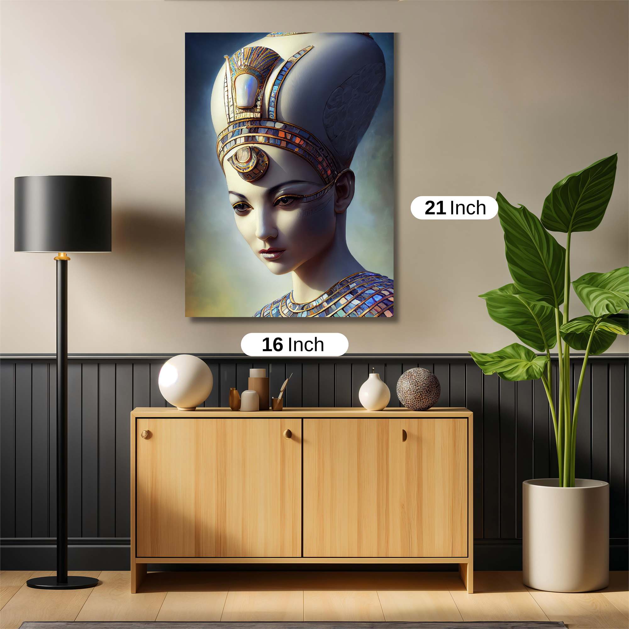 Nefertiti Enigmatic Safe Wall Magnetic / M