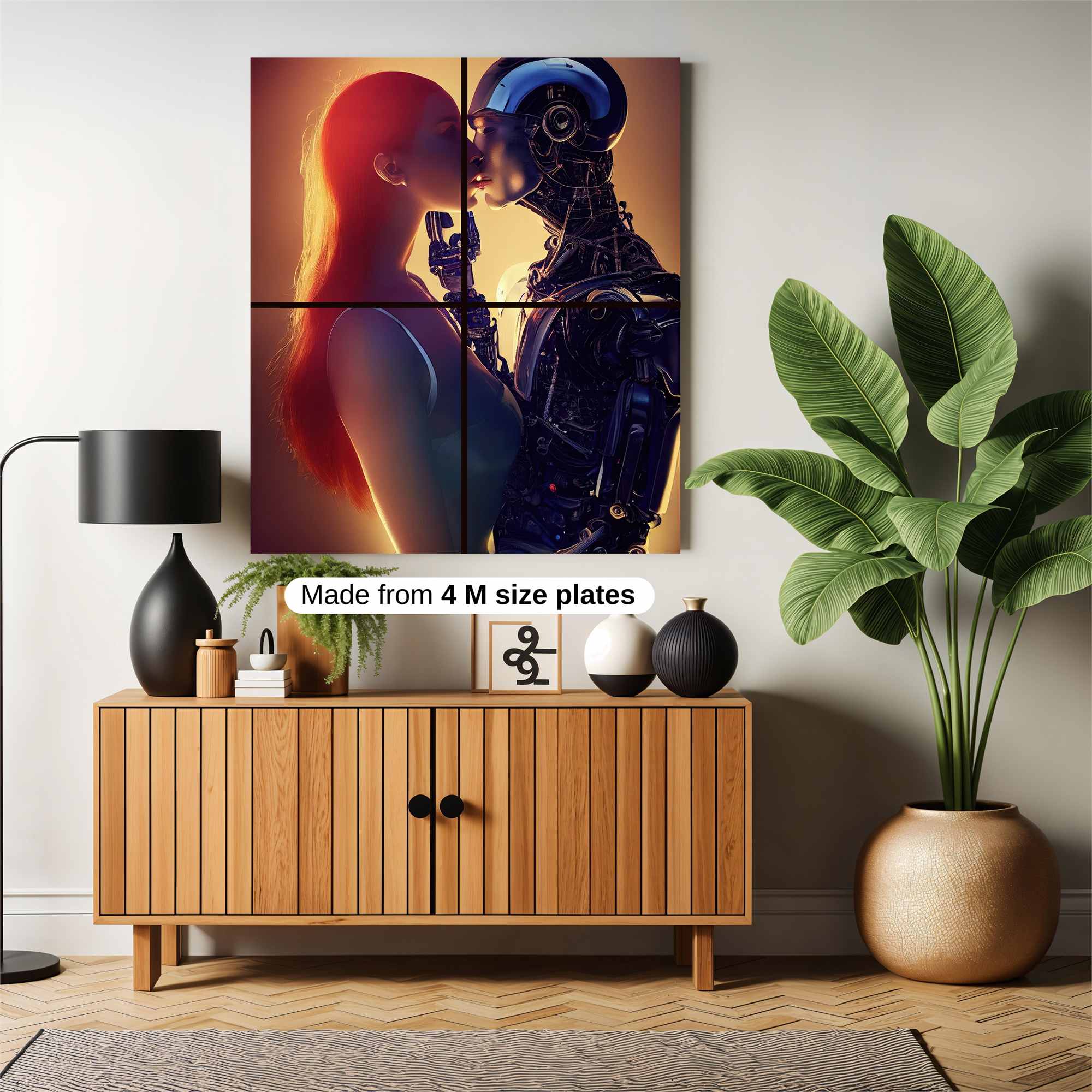 Robot Romance Safe Wall Magnetic / M