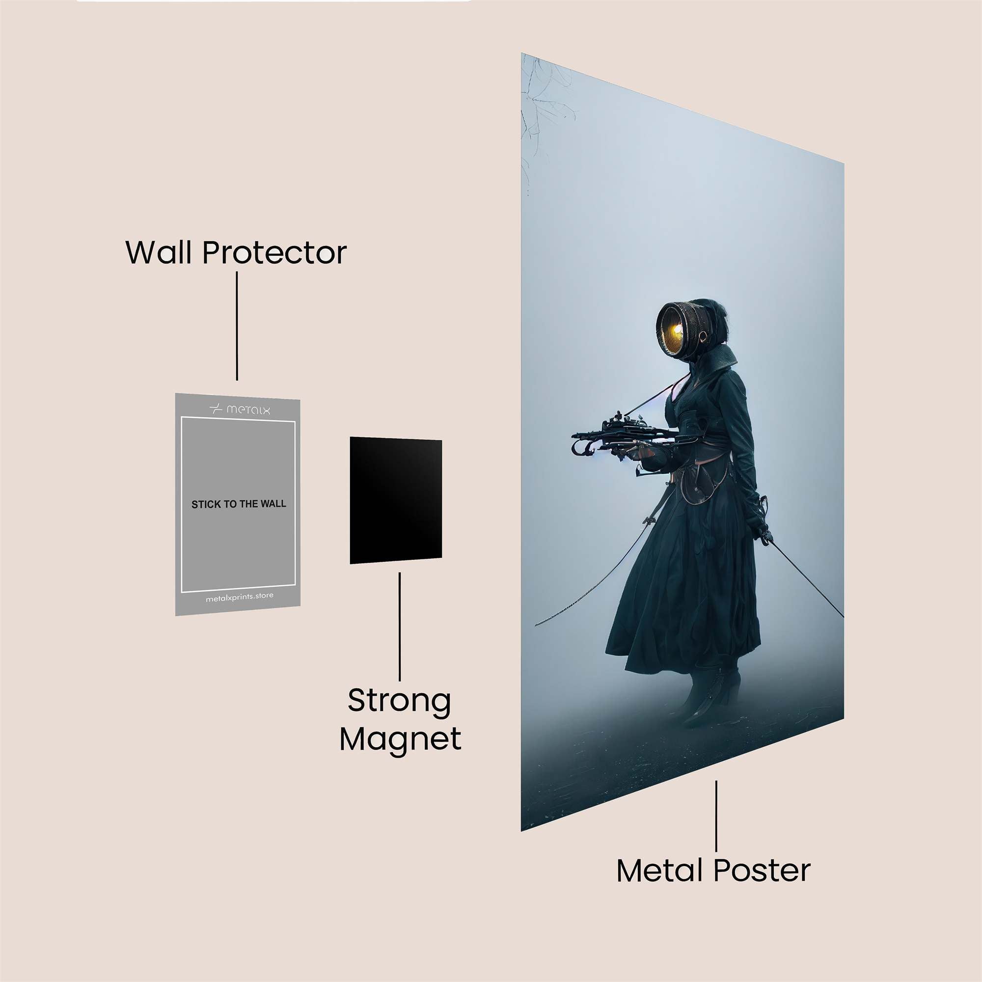 Fogbound Enigma Safe Wall Magnetic / M