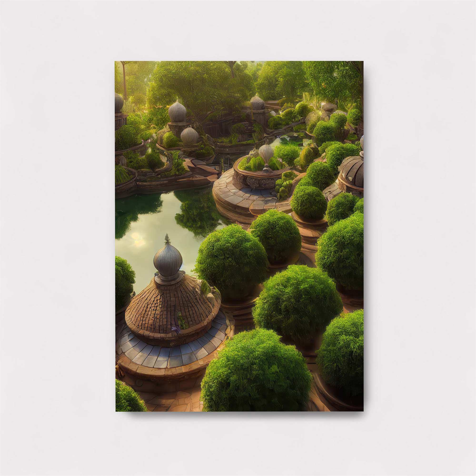 Garden Serenity Safe Wall Magnetic / M