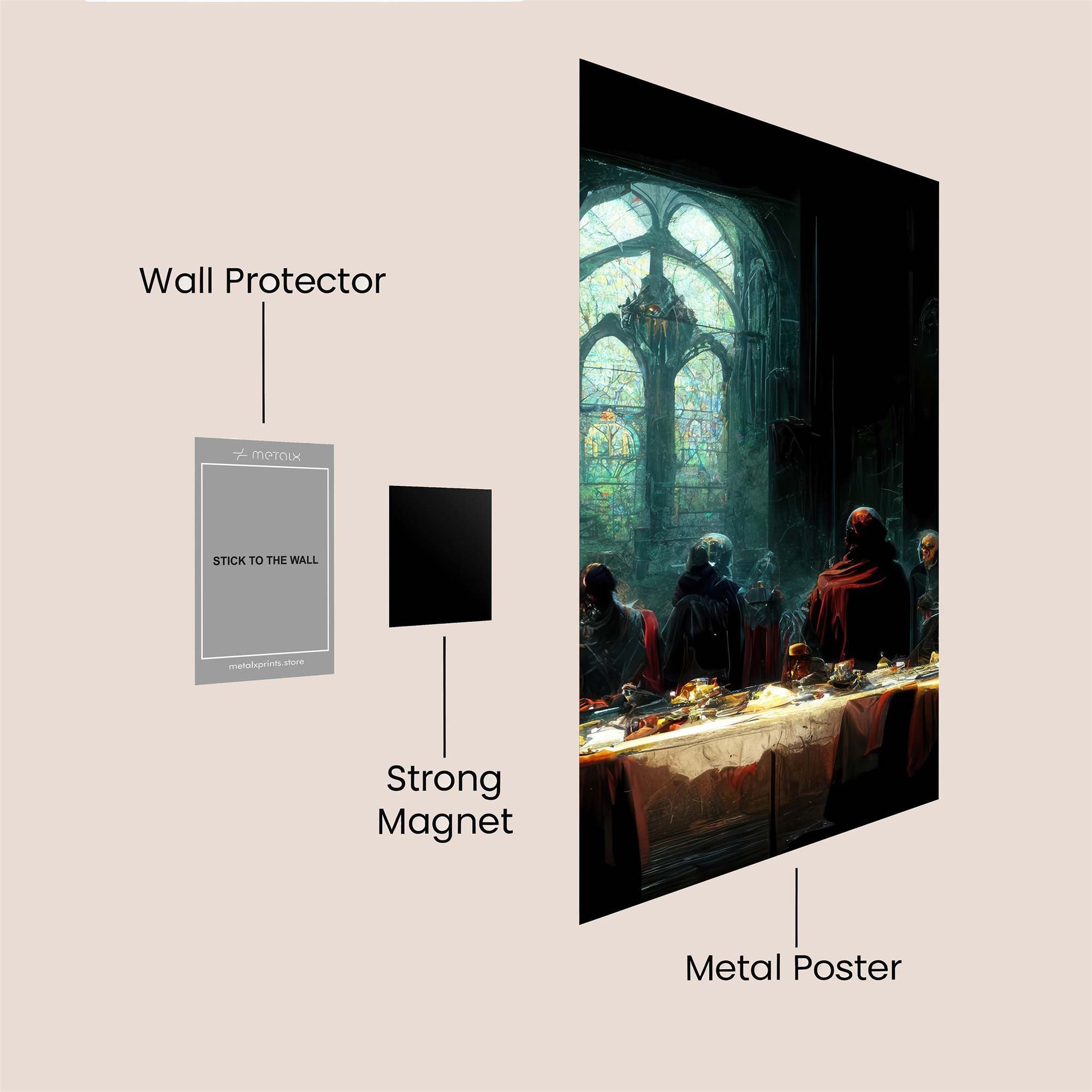 Vampires' Feast Safe Wall Magnetic / M