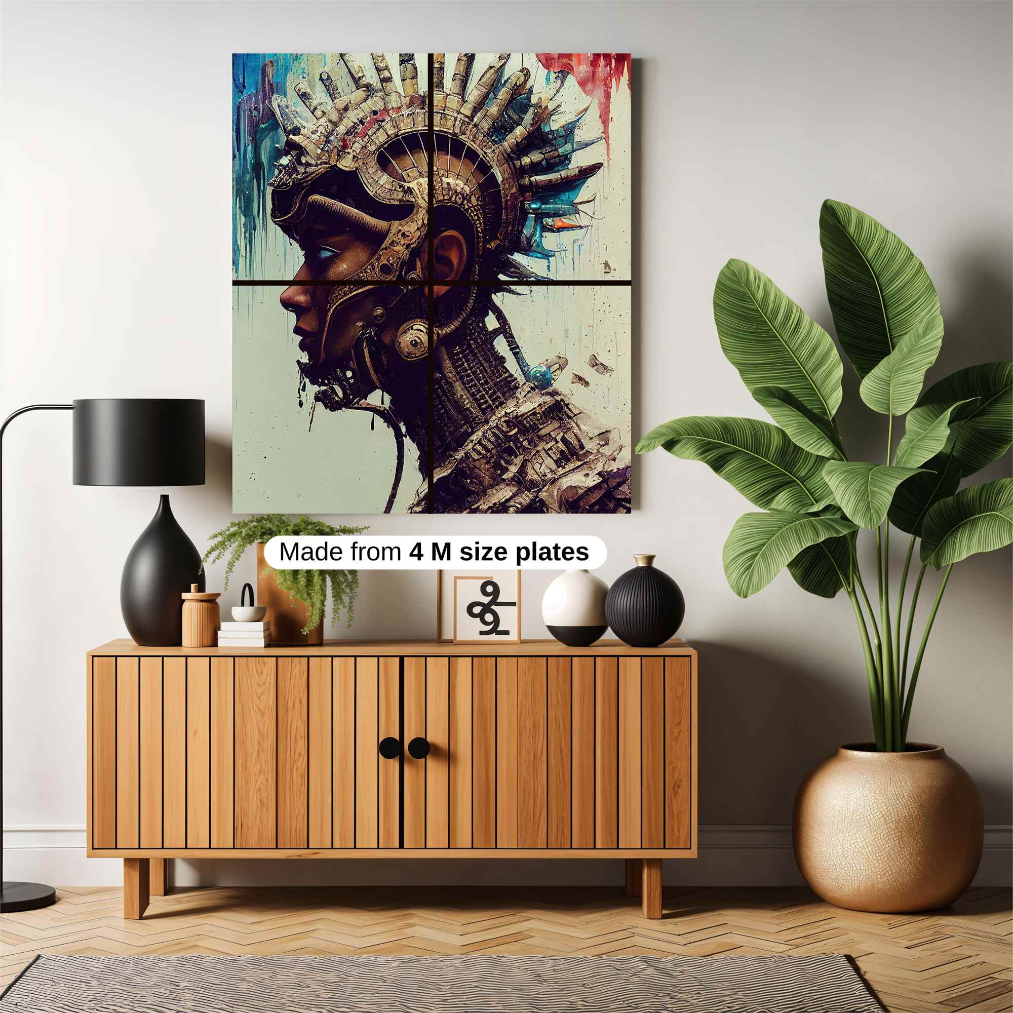 Cyber Pharaoh Safe Wall Magnetic / M