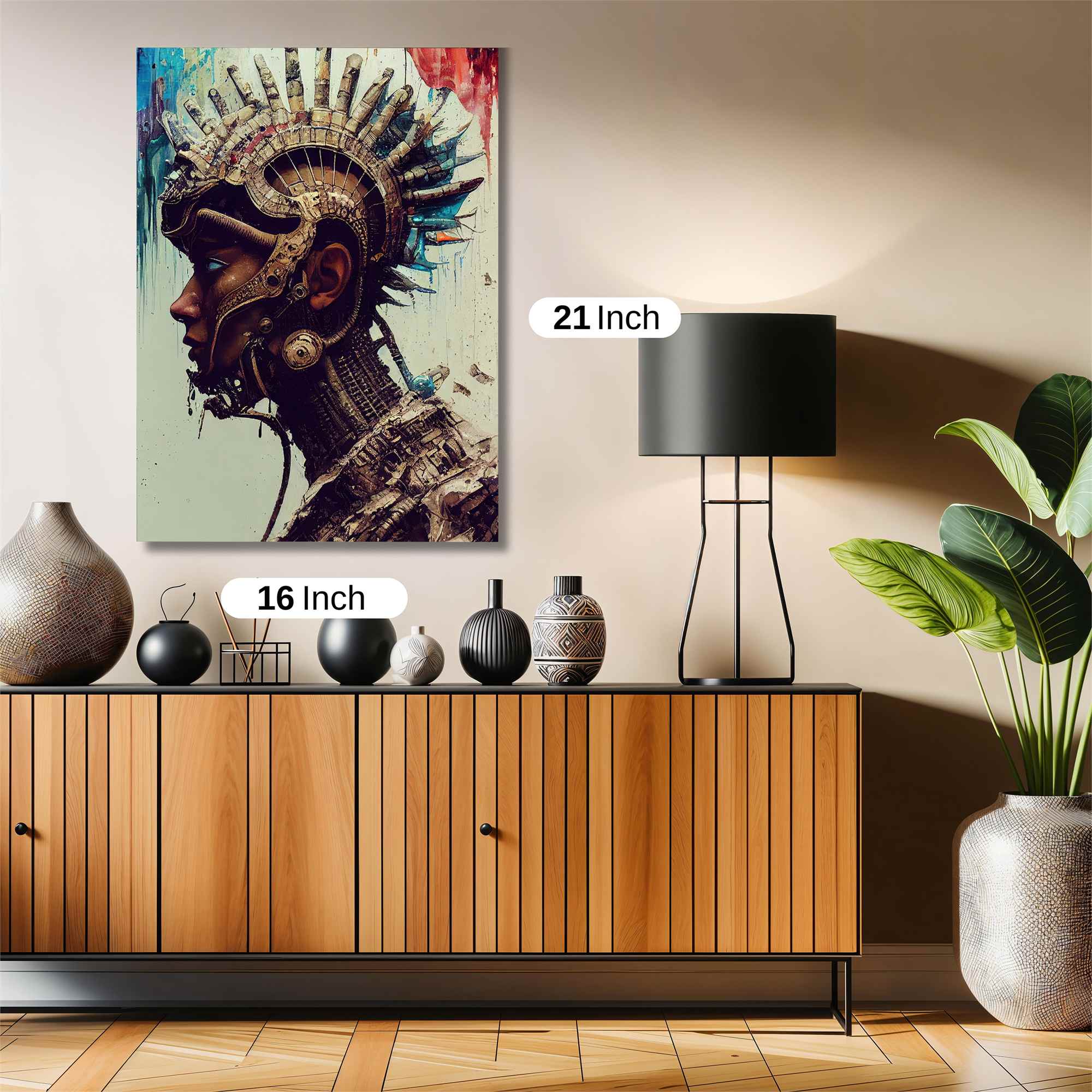 Cyber Pharaoh Safe Wall Magnetic / M