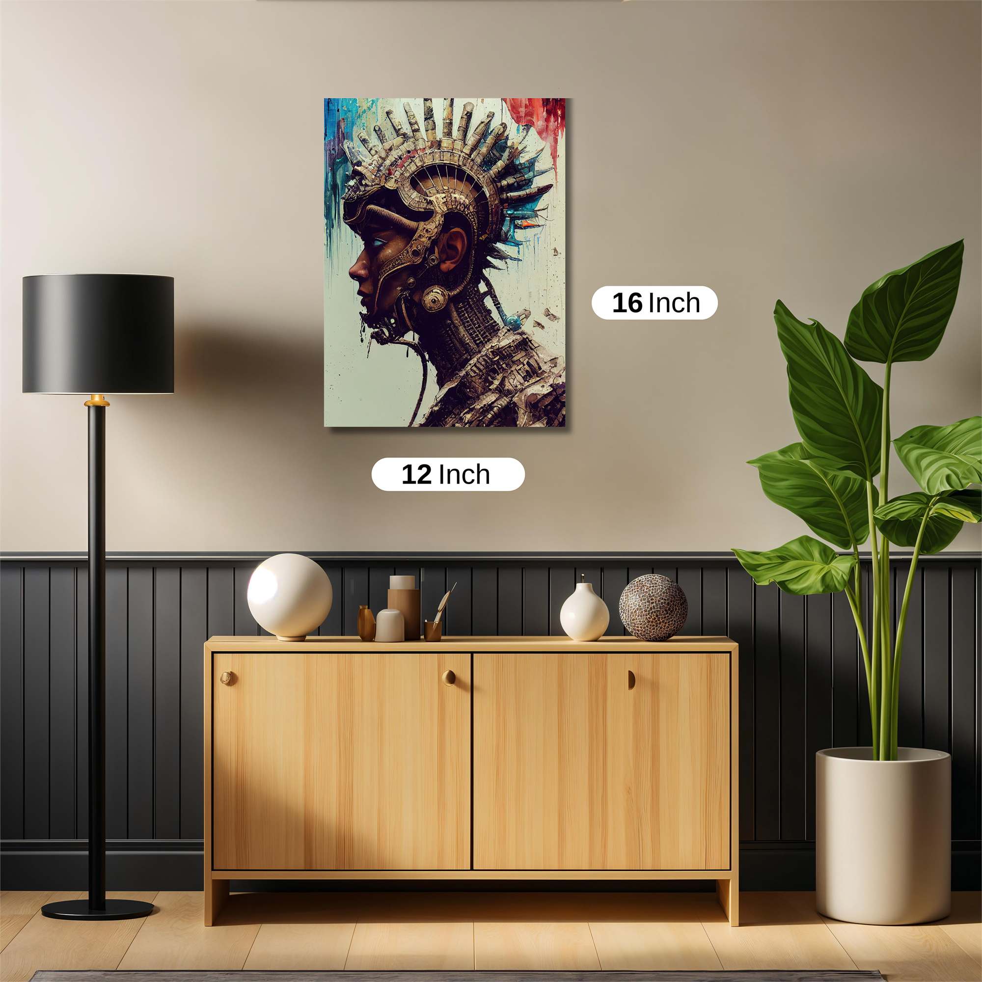 Cyber Pharaoh Safe Wall Magnetic / M