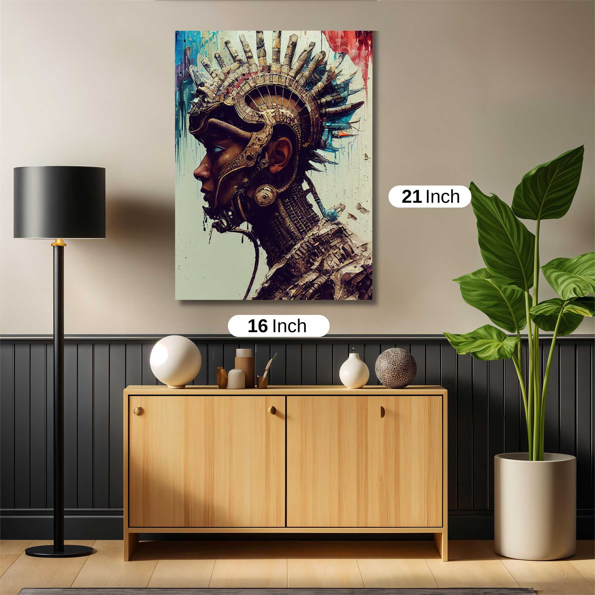 Cyber Pharaoh Safe Wall Magnetic / M