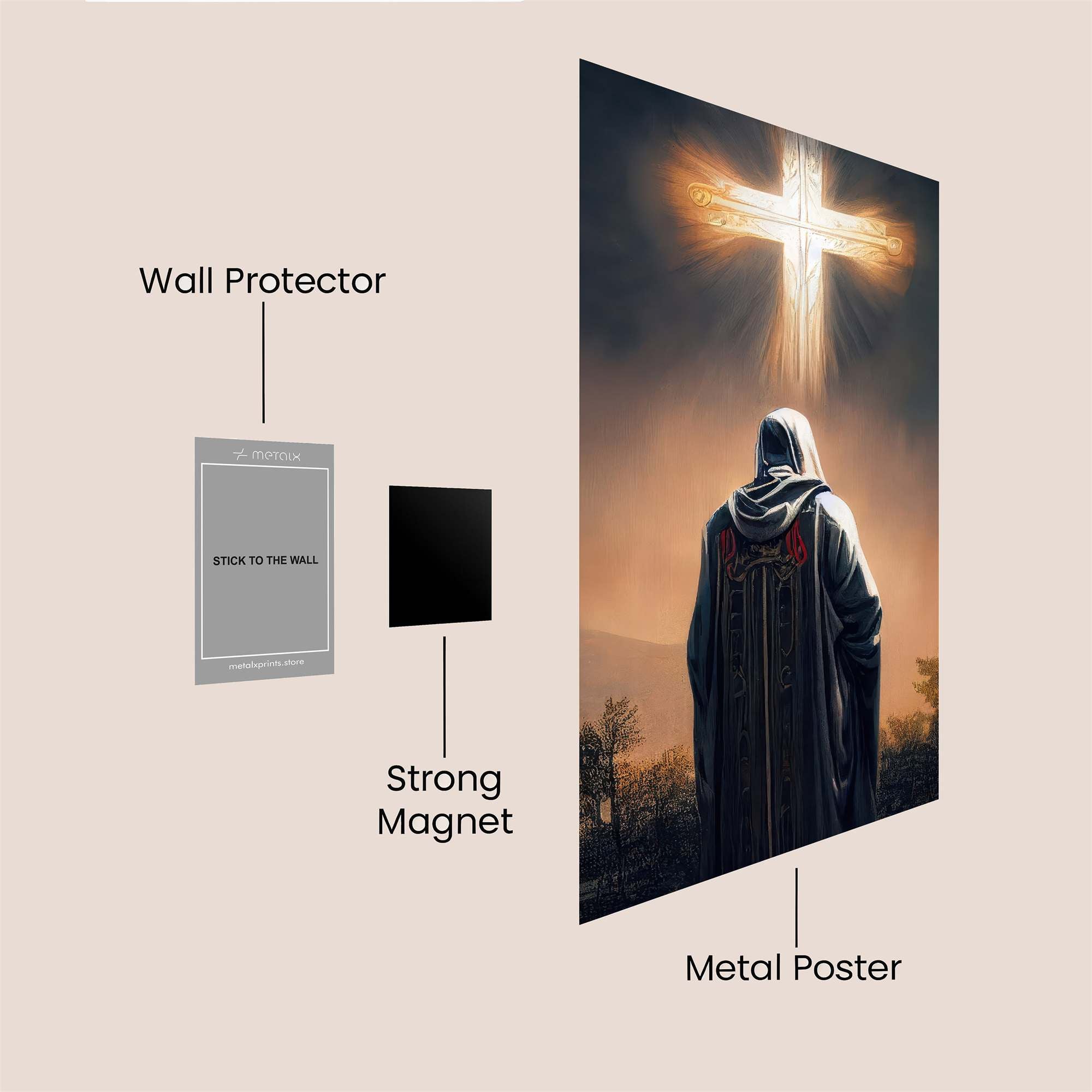 Divine Radiance Safe Wall Magnetic / M