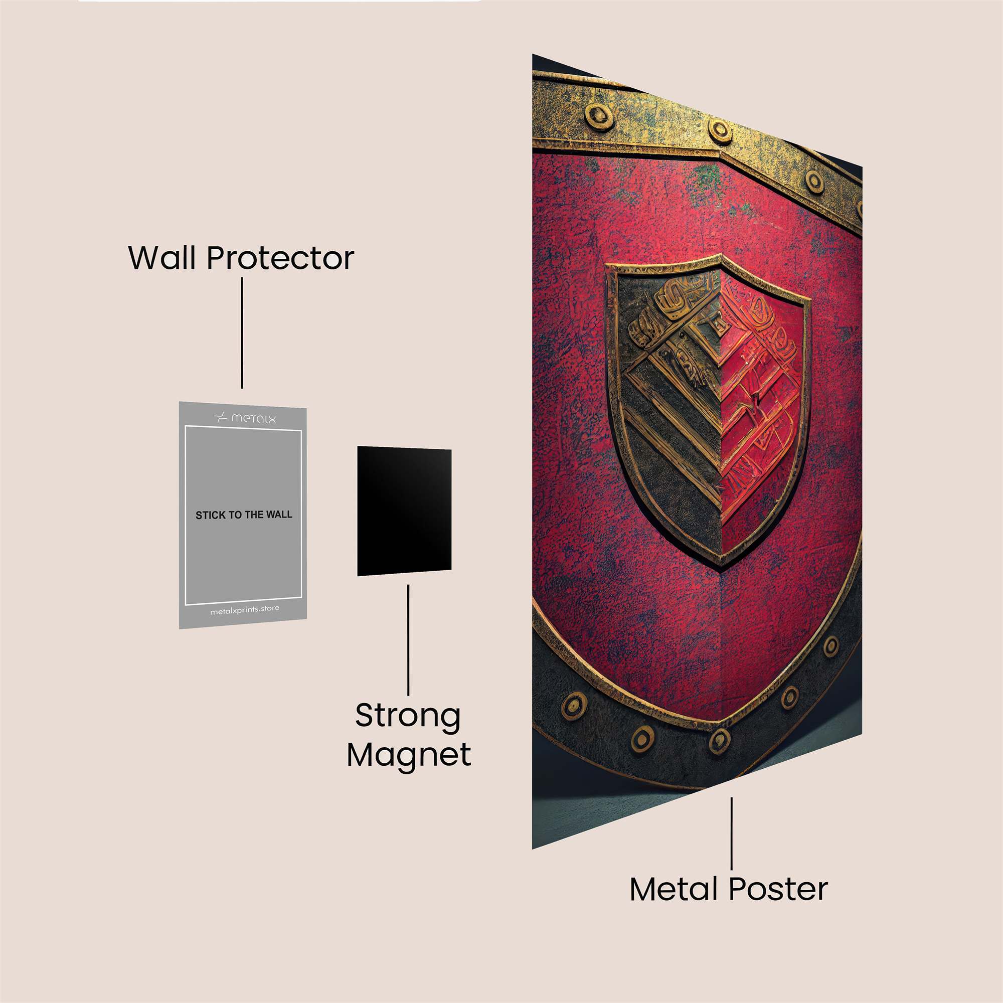 Shield Serenity Safe Wall Magnetic / M