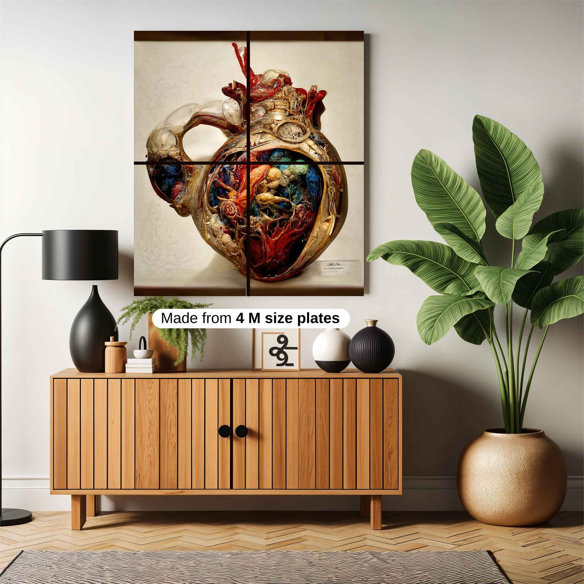 Heart Vortex Safe Wall Magnetic / M