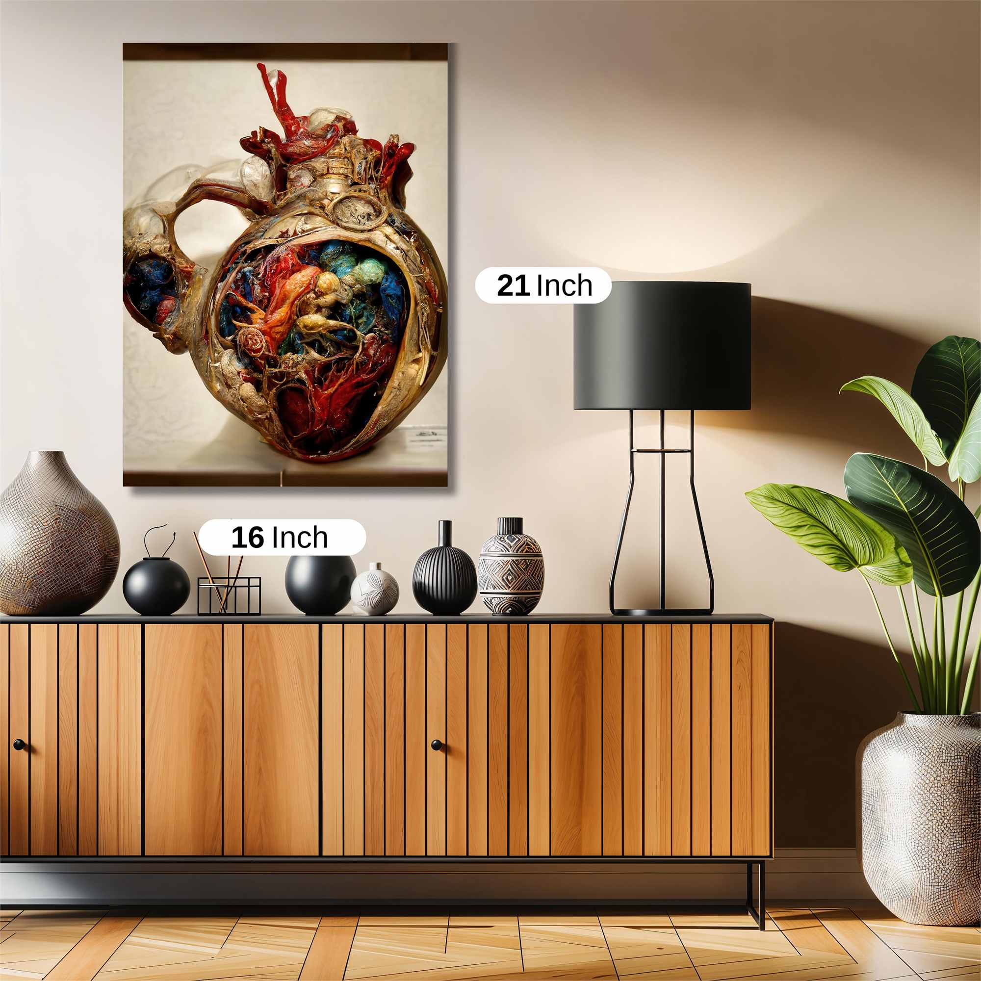 Heart Vortex Safe Wall Magnetic / M