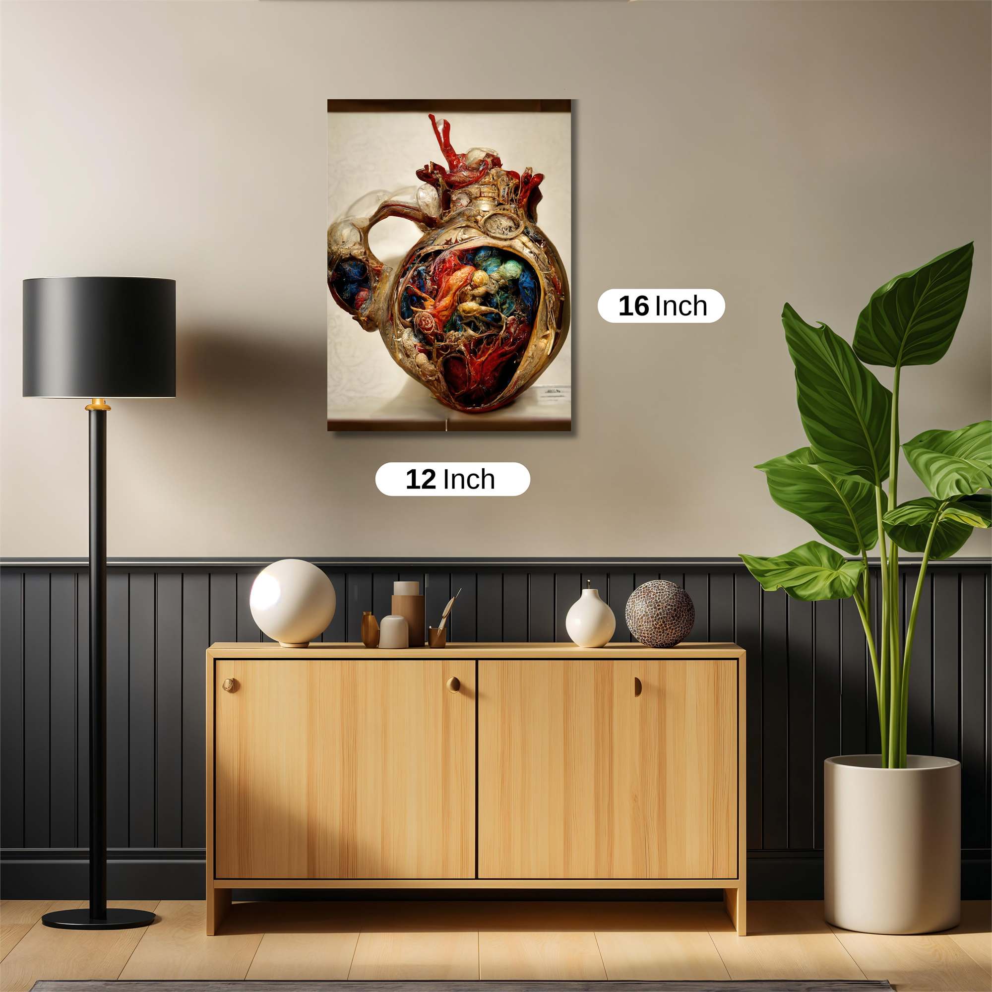 Heart Vortex Safe Wall Magnetic / M