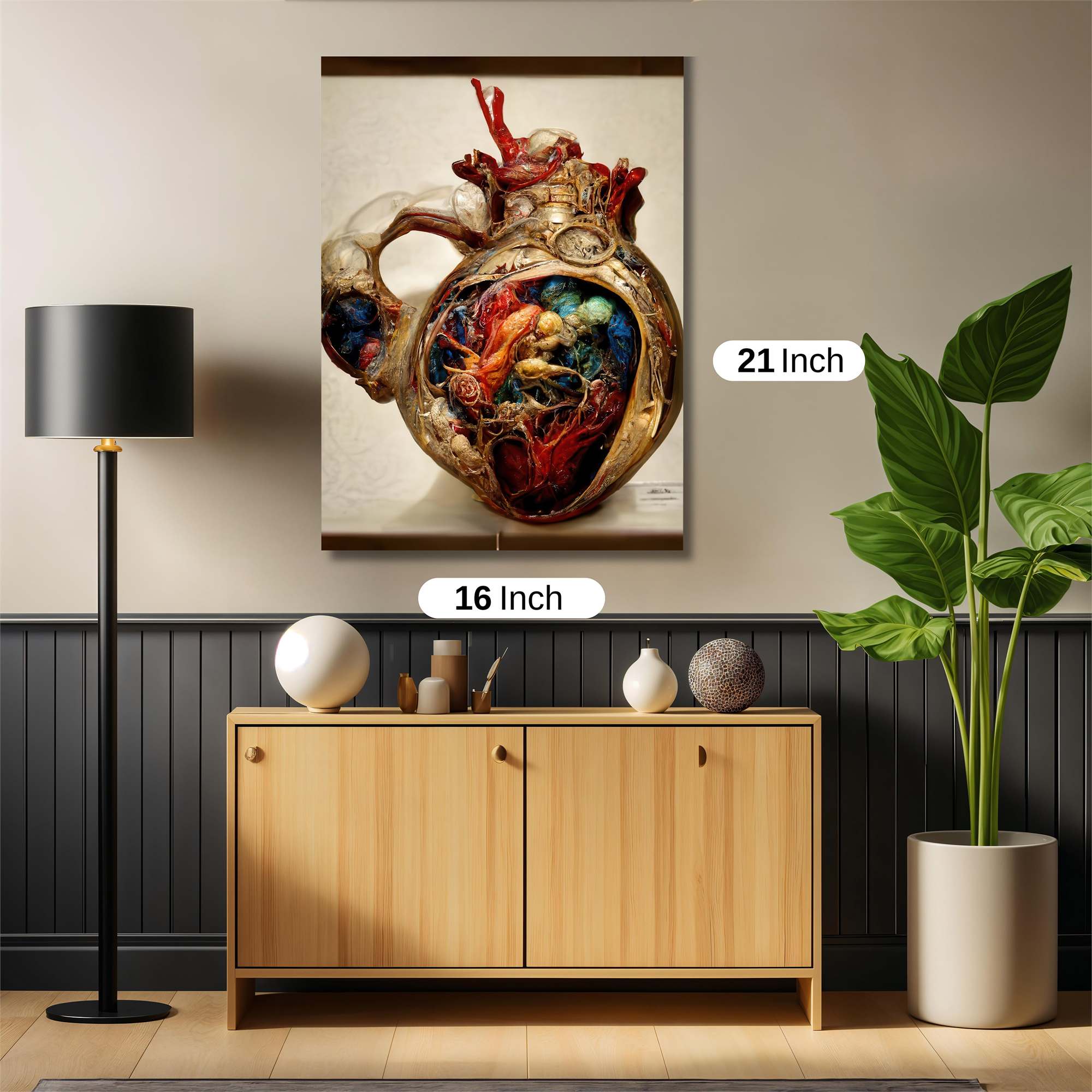 Heart Vortex Safe Wall Magnetic / M