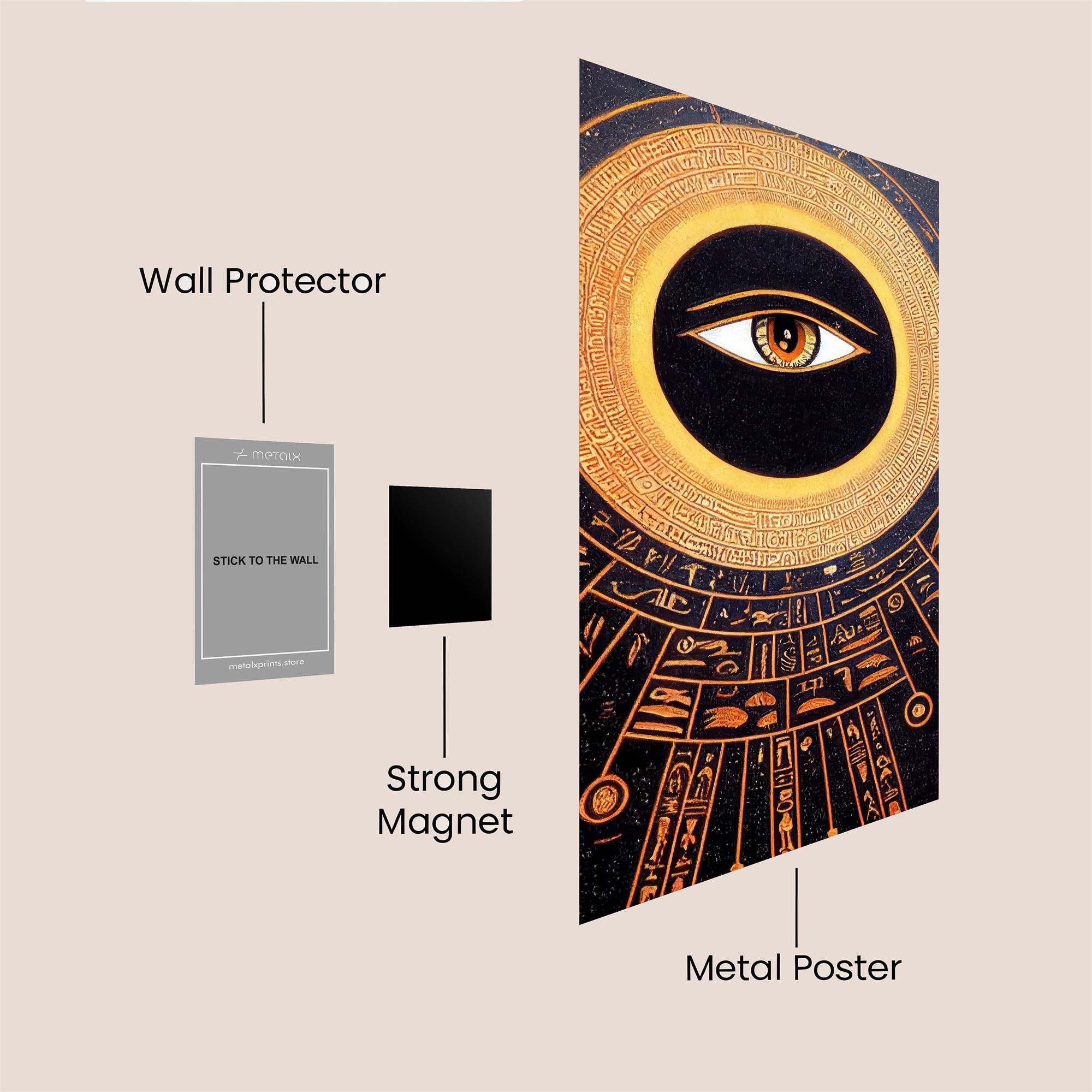 Eye Enigma Safe Wall Magnetic / M