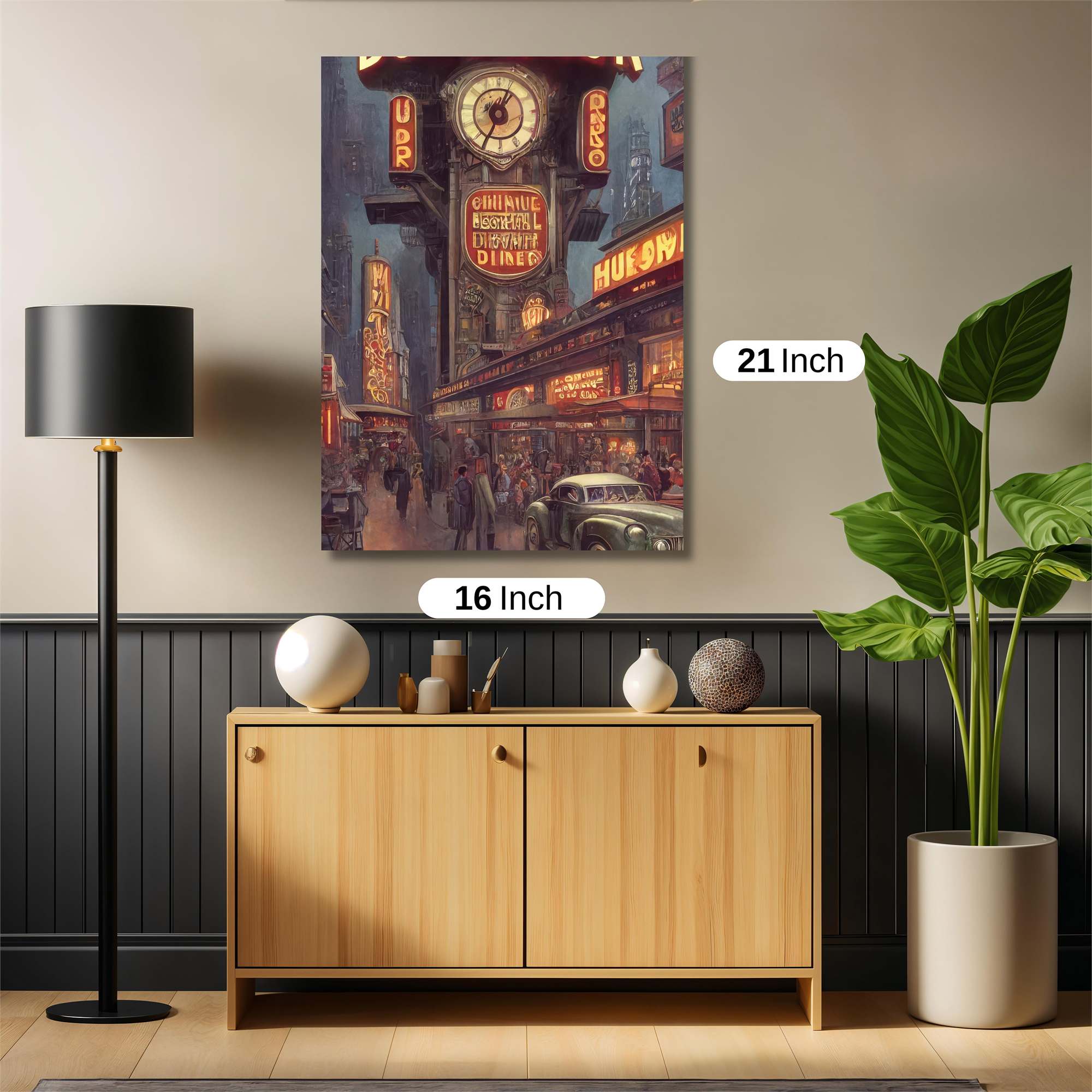 Neon Nostalgia Safe Wall Magnetic / M