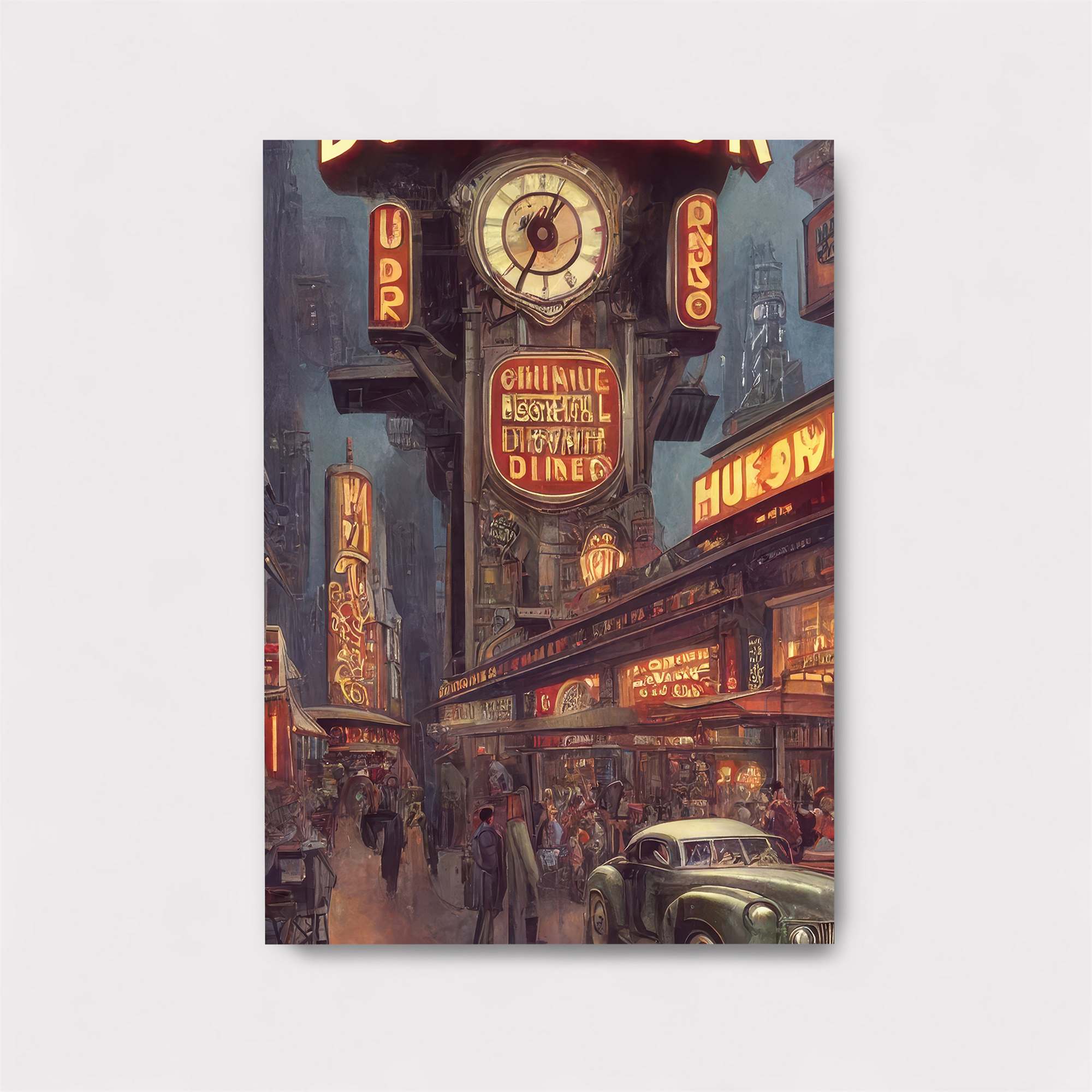 Neon Nostalgia Safe Wall Magnetic / M