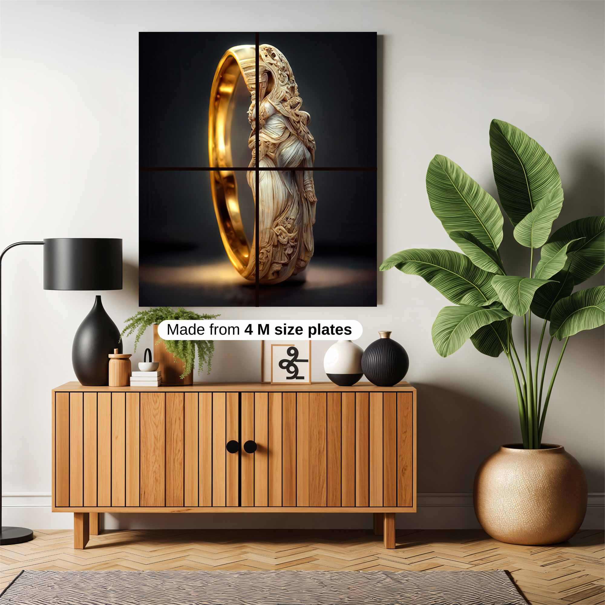 Goddess Serene Safe Wall Magnetic / M