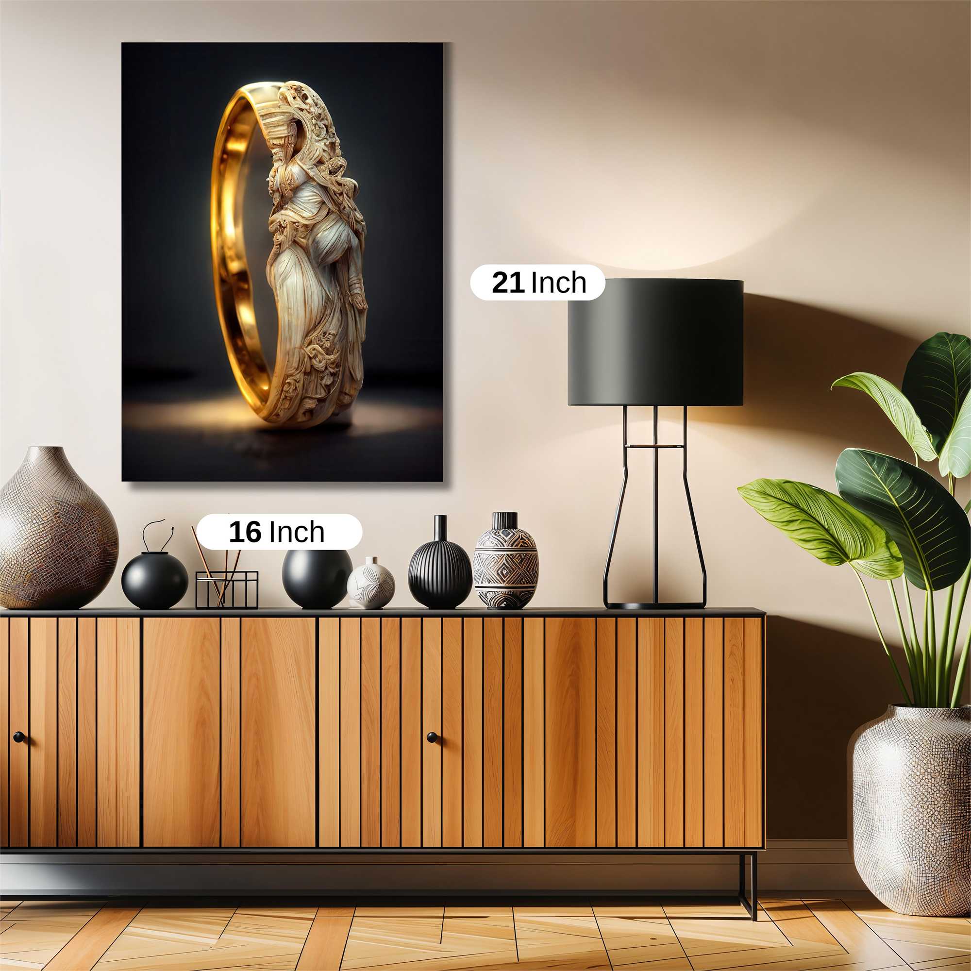 Goddess Serene Safe Wall Magnetic / M
