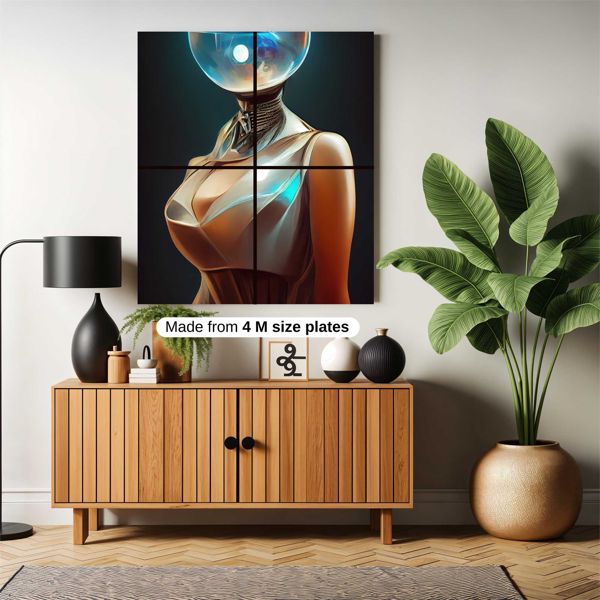 Aquatic Enigma Safe Wall Magnetic / M