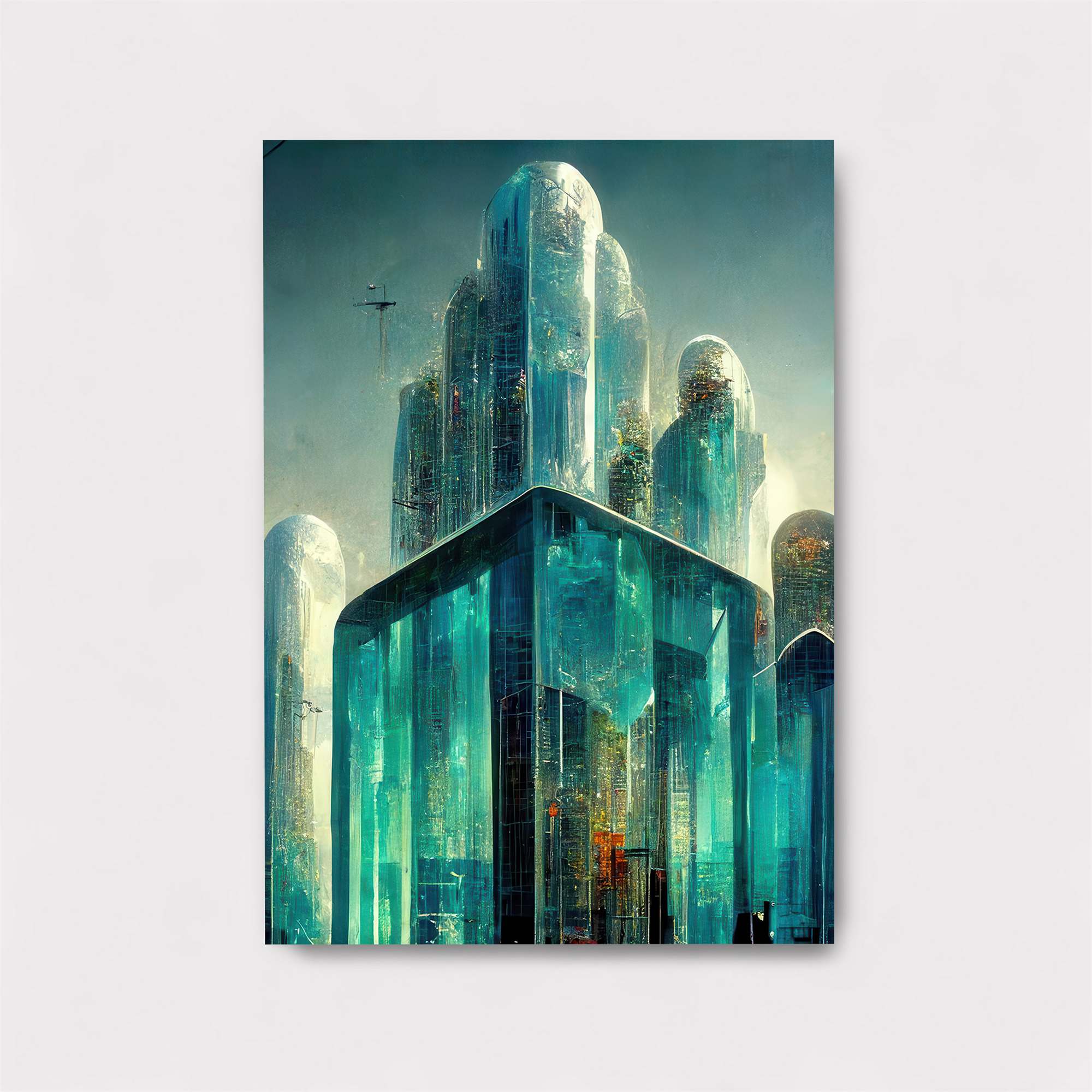 Futuristic Serenity Safe Wall Magnetic / M