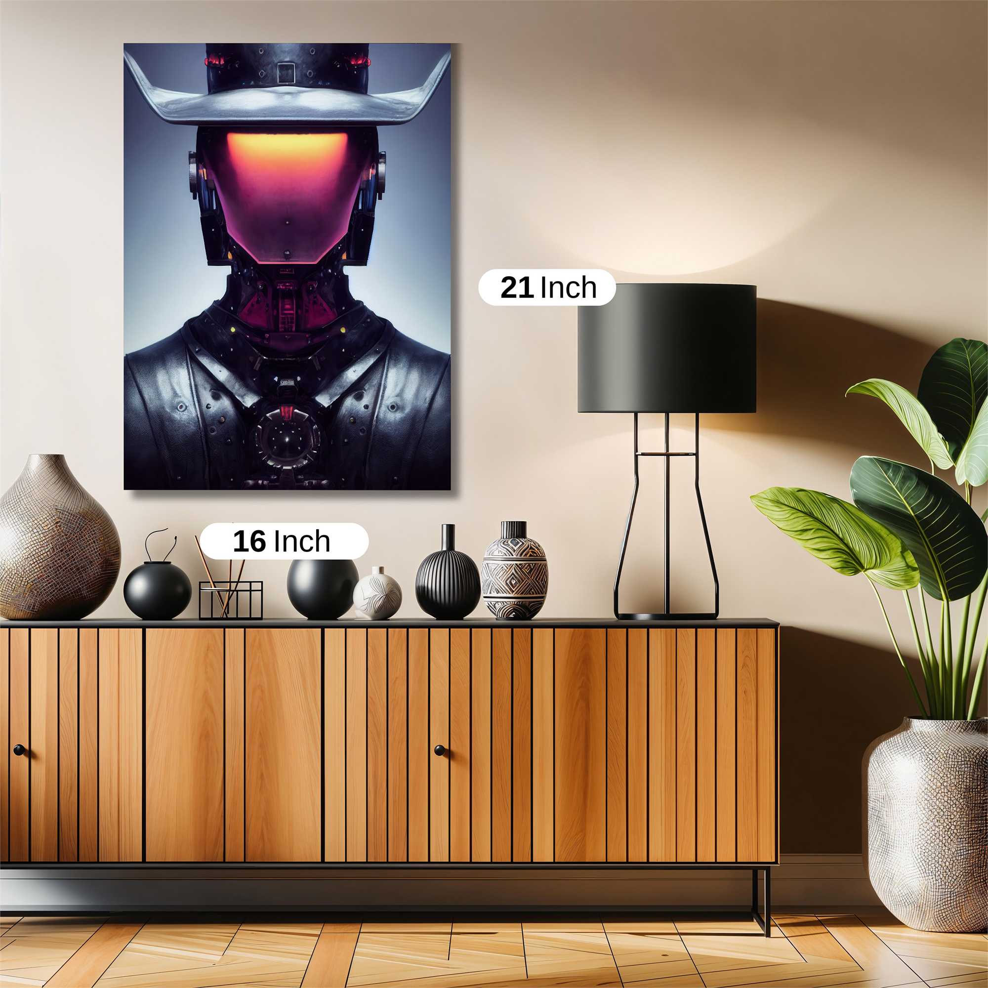 Robot Enigma Safe Wall Magnetic / M