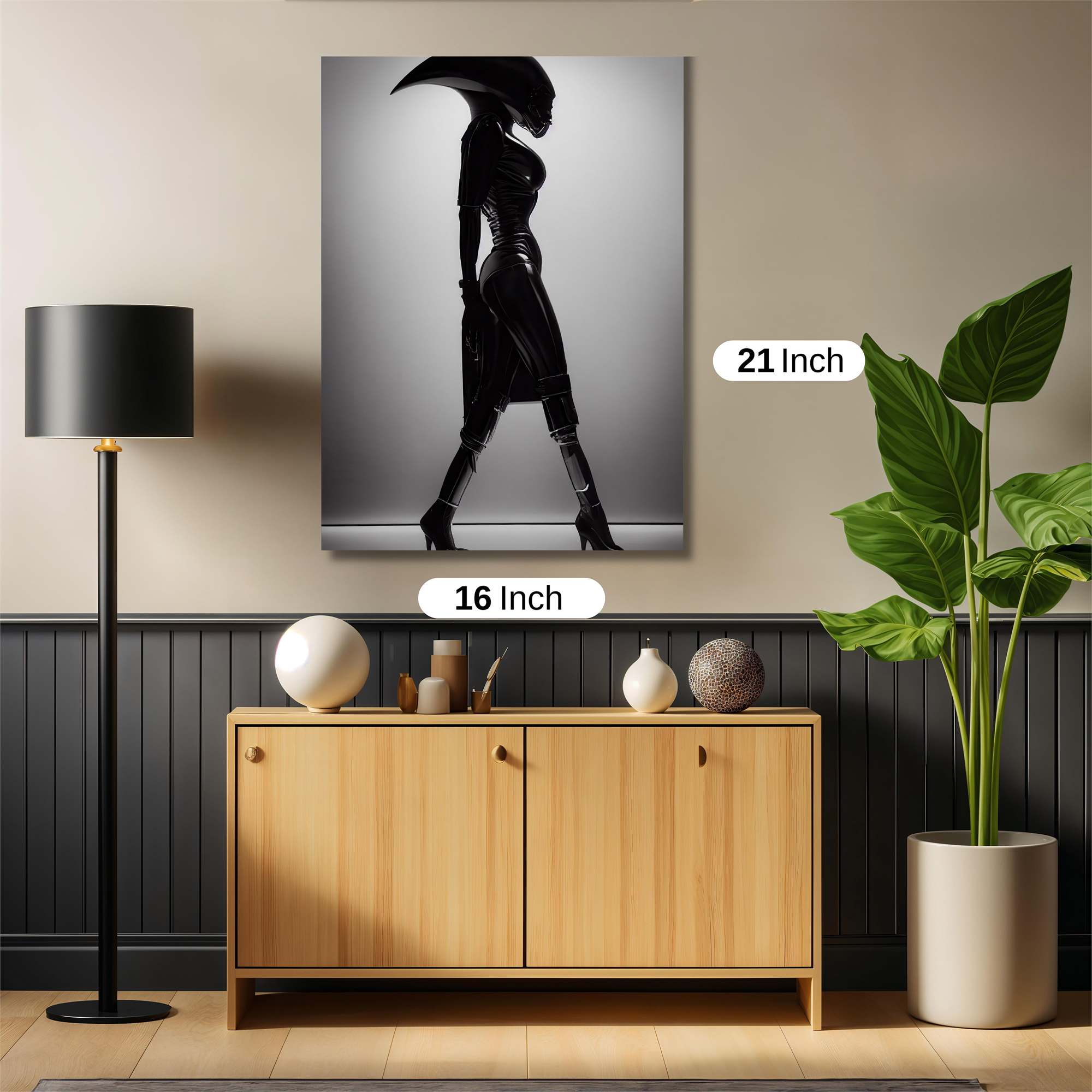 Alien Elegance Safe Wall Magnetic / M