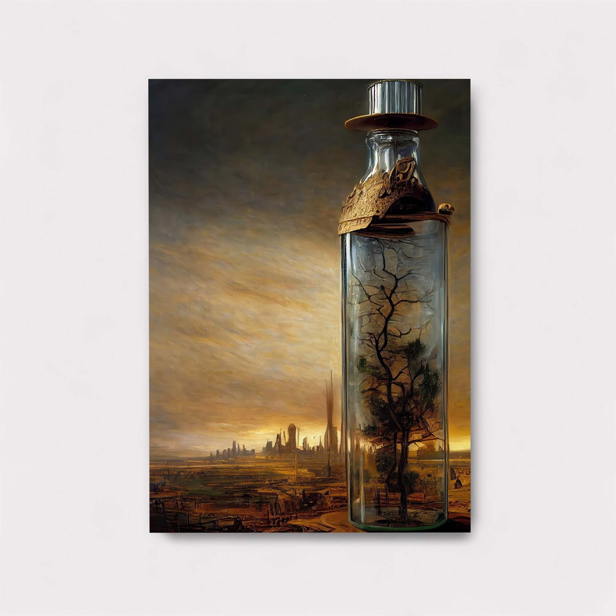 Bottled Desolation Safe Wall Magnetic / M