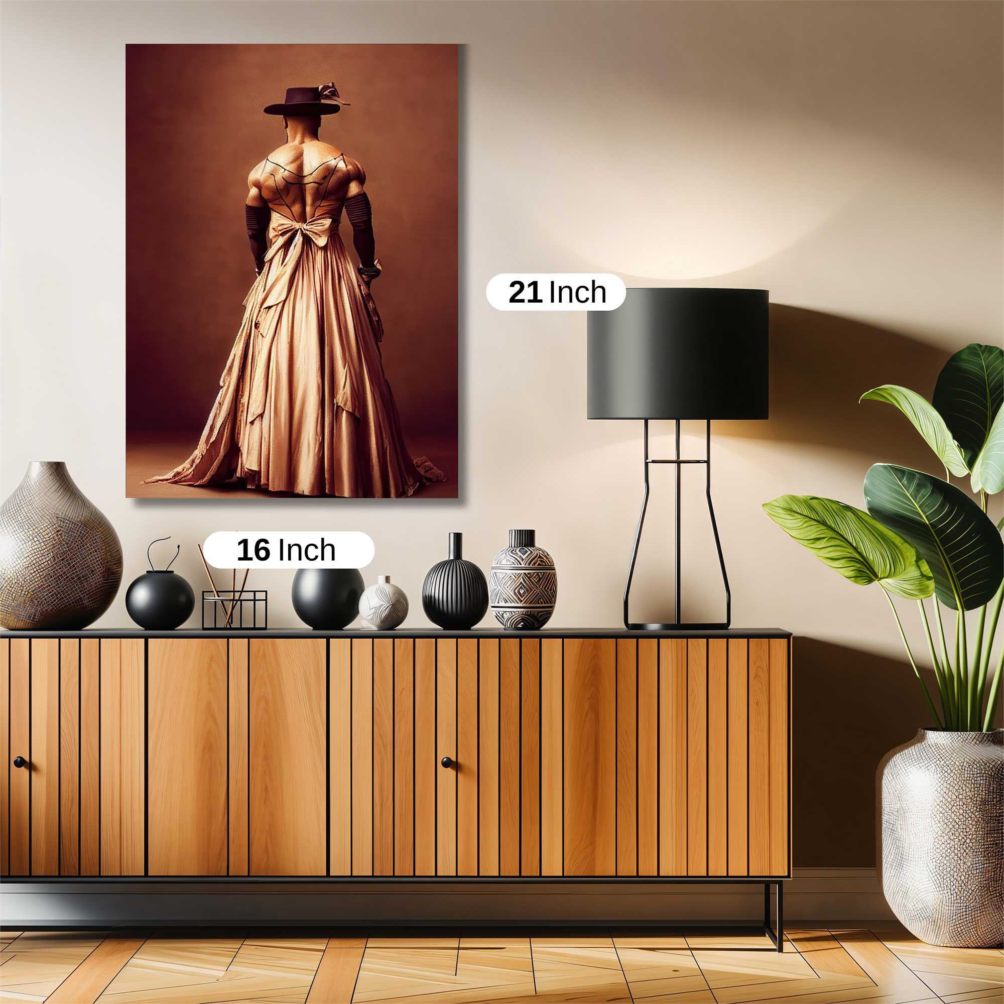 Glamourous Warrior Safe Wall Magnetic / M