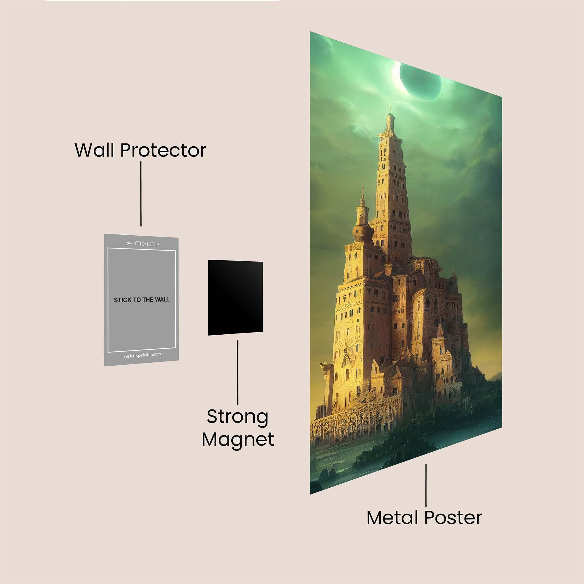 Eclipse Fortress Safe Wall Magnetic / M