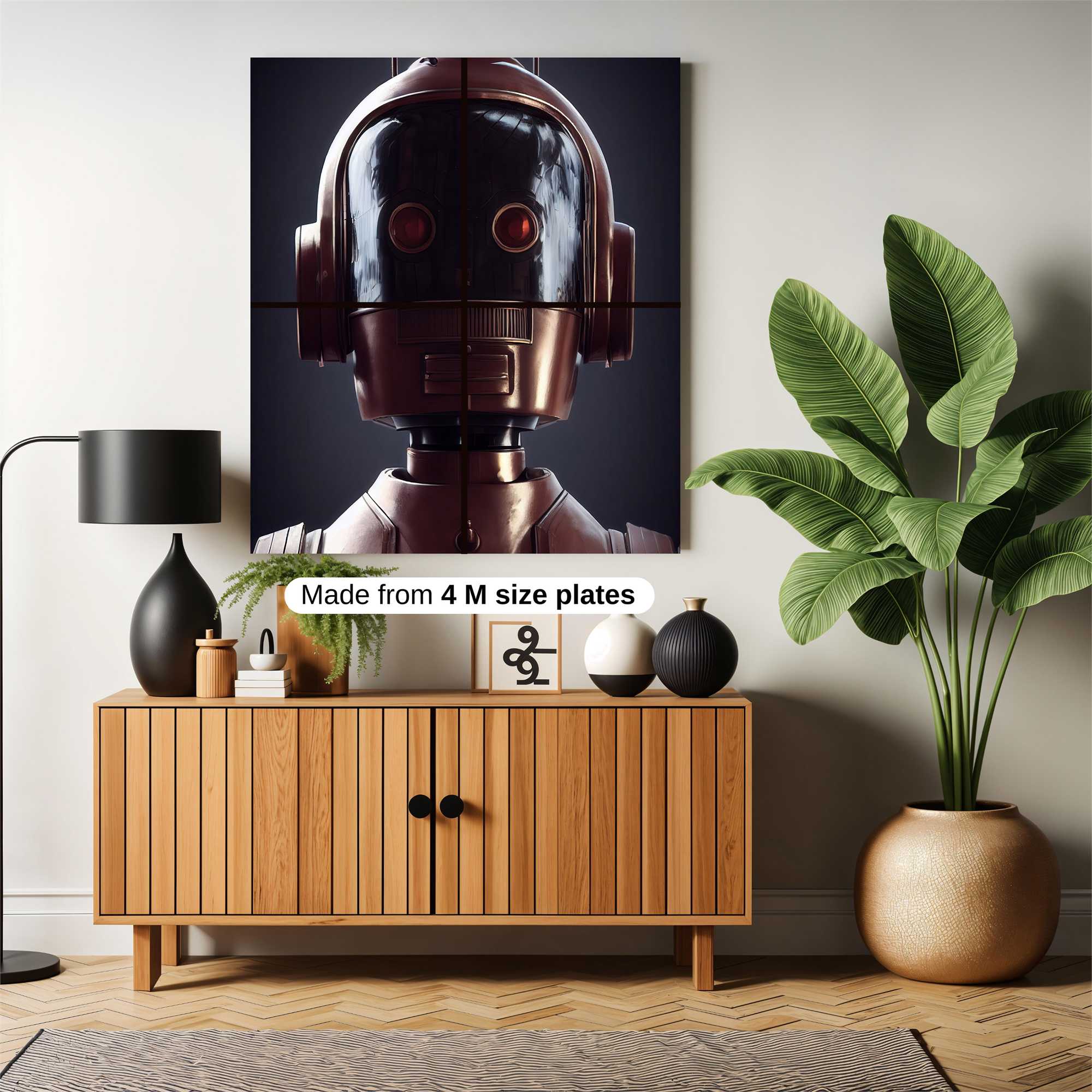 Robot Intrigue Safe Wall Magnetic / M