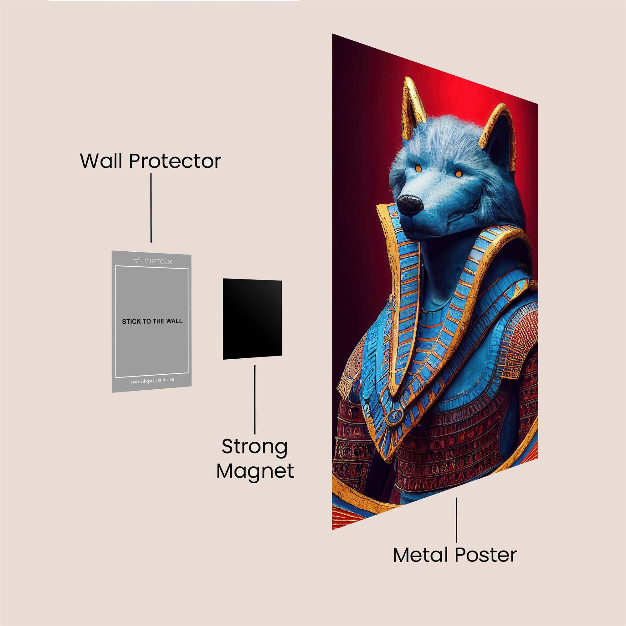 Anubis Regal Safe Wall Magnetic / M