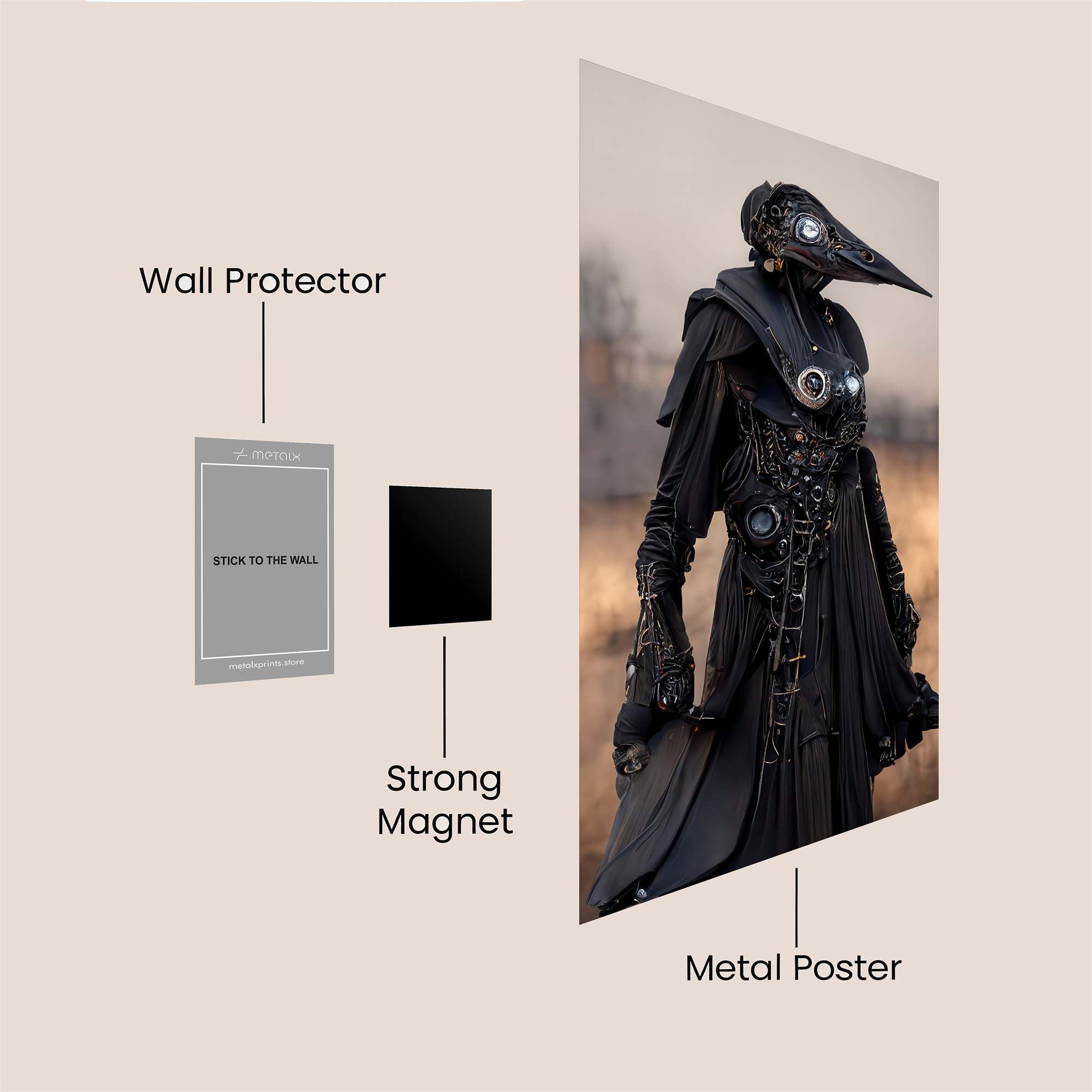 Plague Eerie Safe Wall Magnetic / M