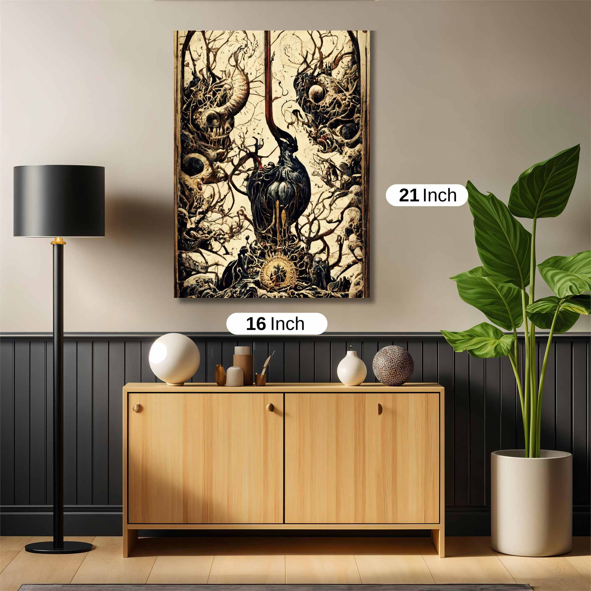Skull Enigma Safe Wall Magnetic / M