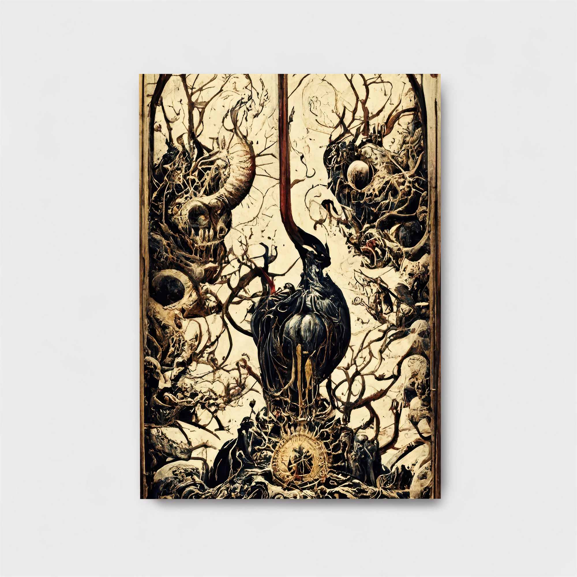 Skull Enigma Safe Wall Magnetic / M