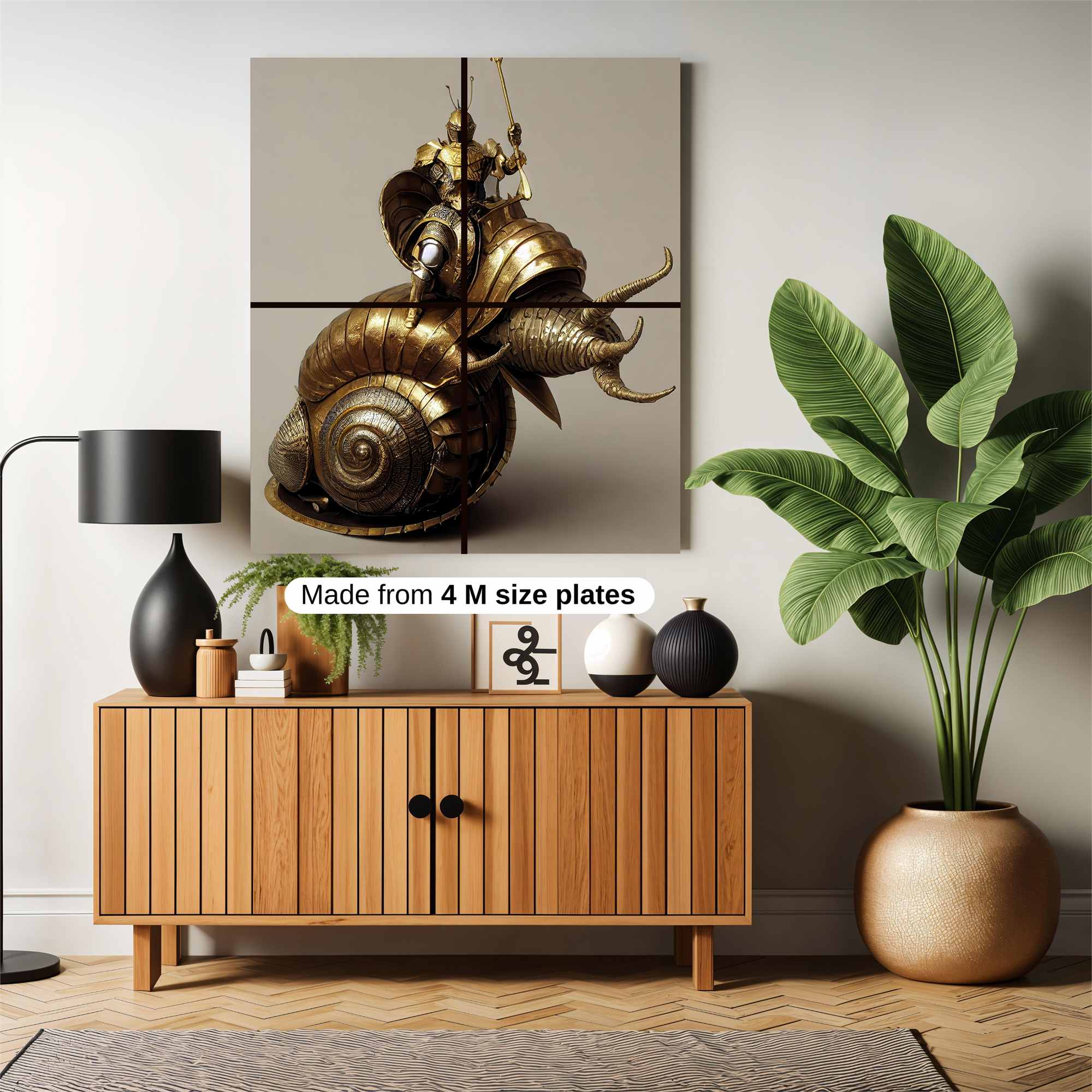 Knightly Snail Safe Wall Magnetic / M