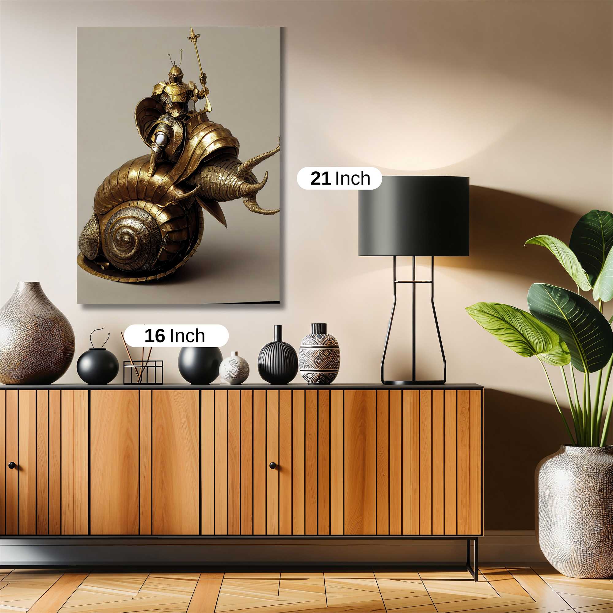Knightly Snail Safe Wall Magnetic / M