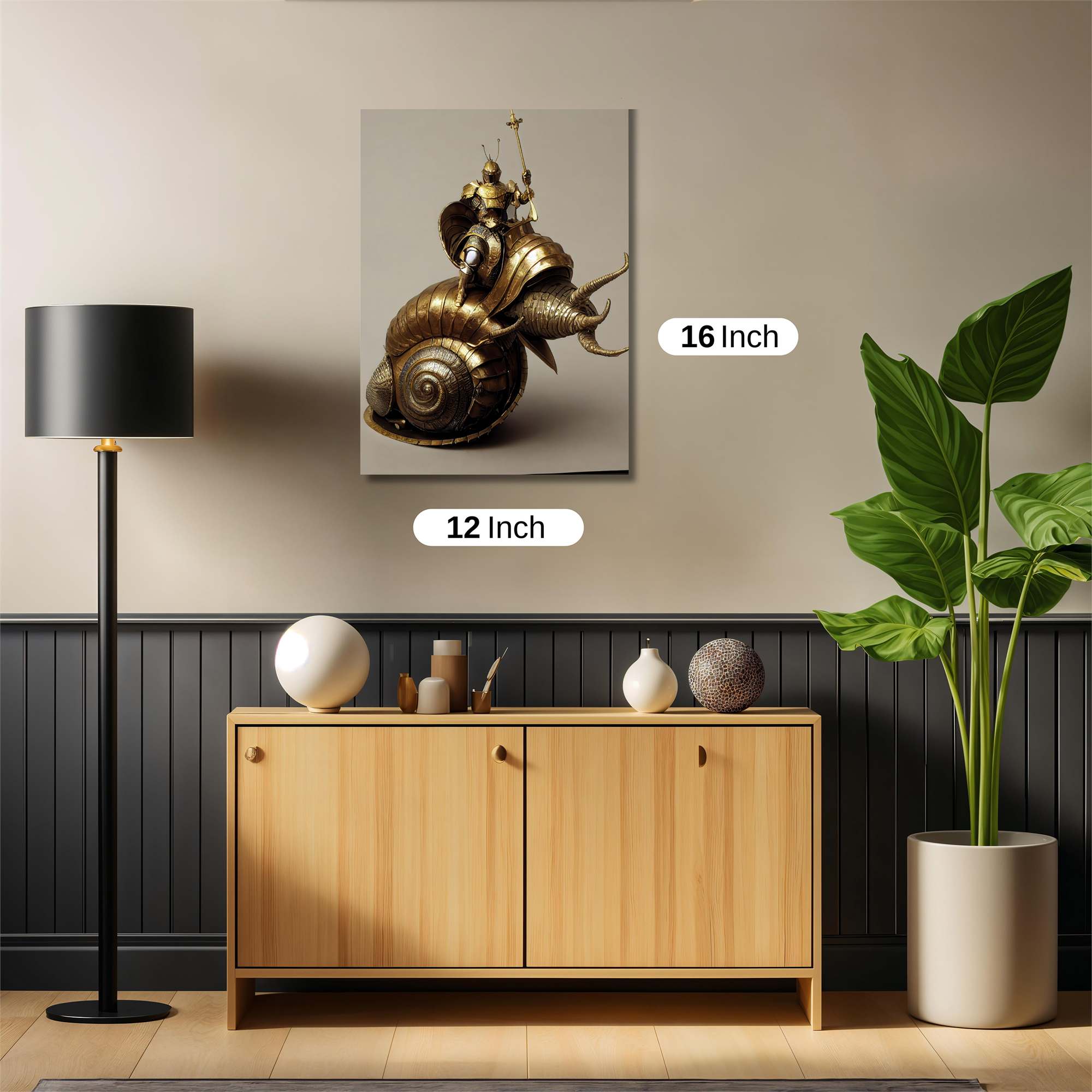 Knightly Snail Safe Wall Magnetic / M