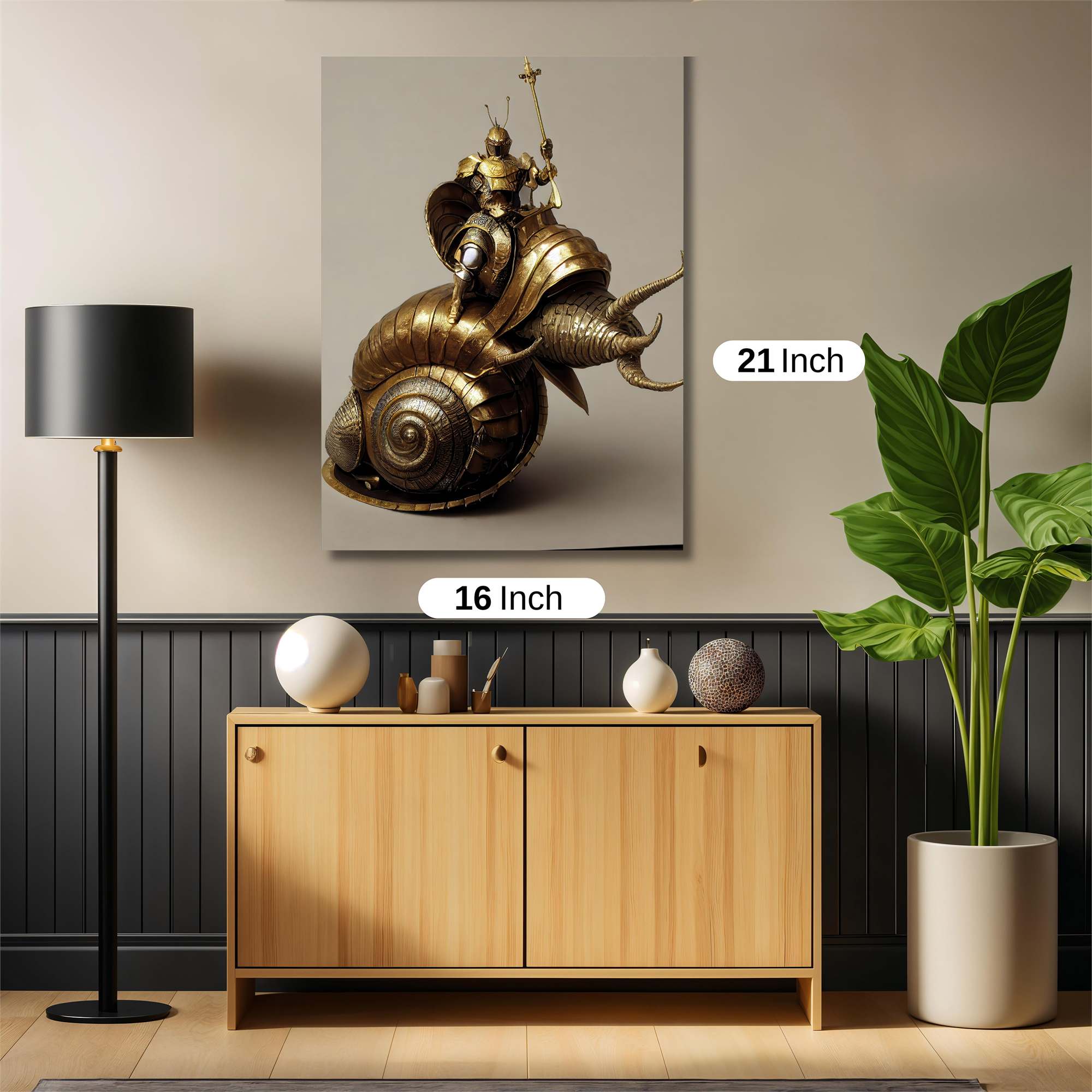 Knightly Snail Safe Wall Magnetic / M