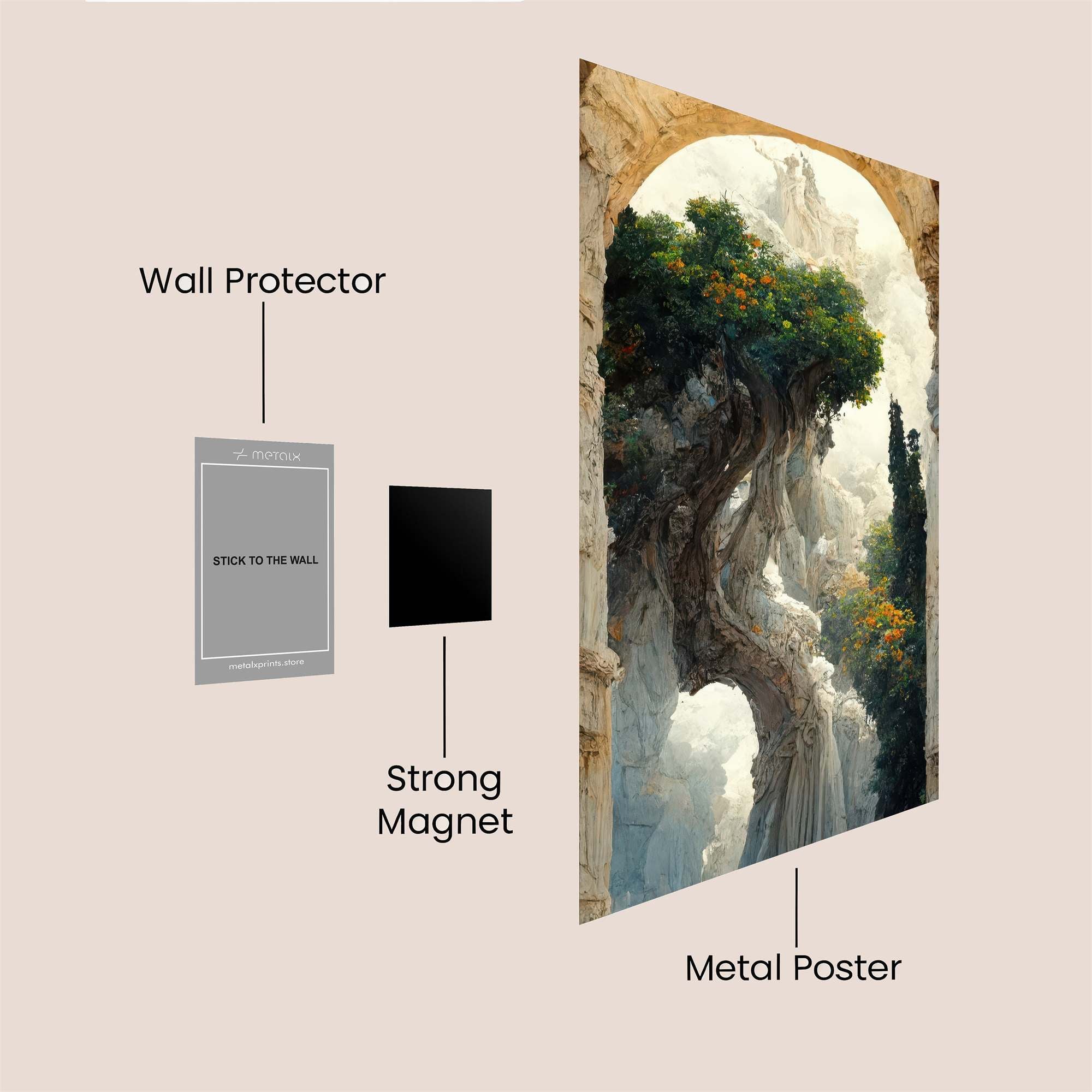 Nature's Embrace Safe Wall Magnetic / M