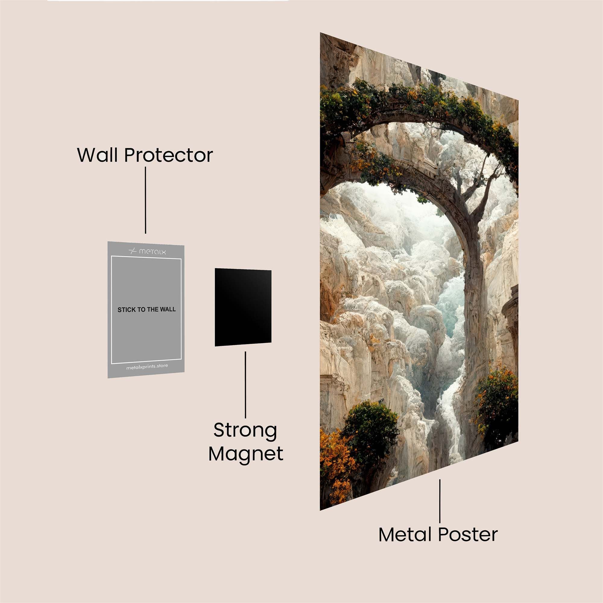 Nature's Embrace Safe Wall Magnetic / M